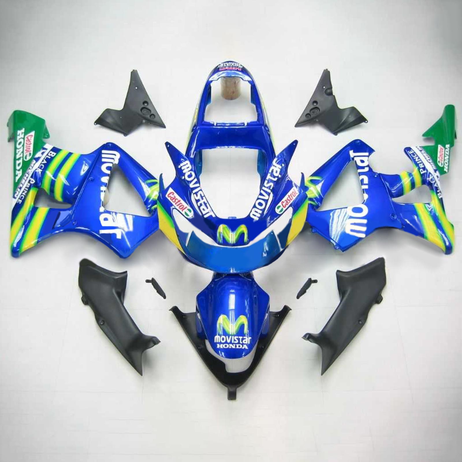 2000-2001 Honda CBR929RR Amotopart Injection Fairing Kit Bodywork Plastic ABS #101