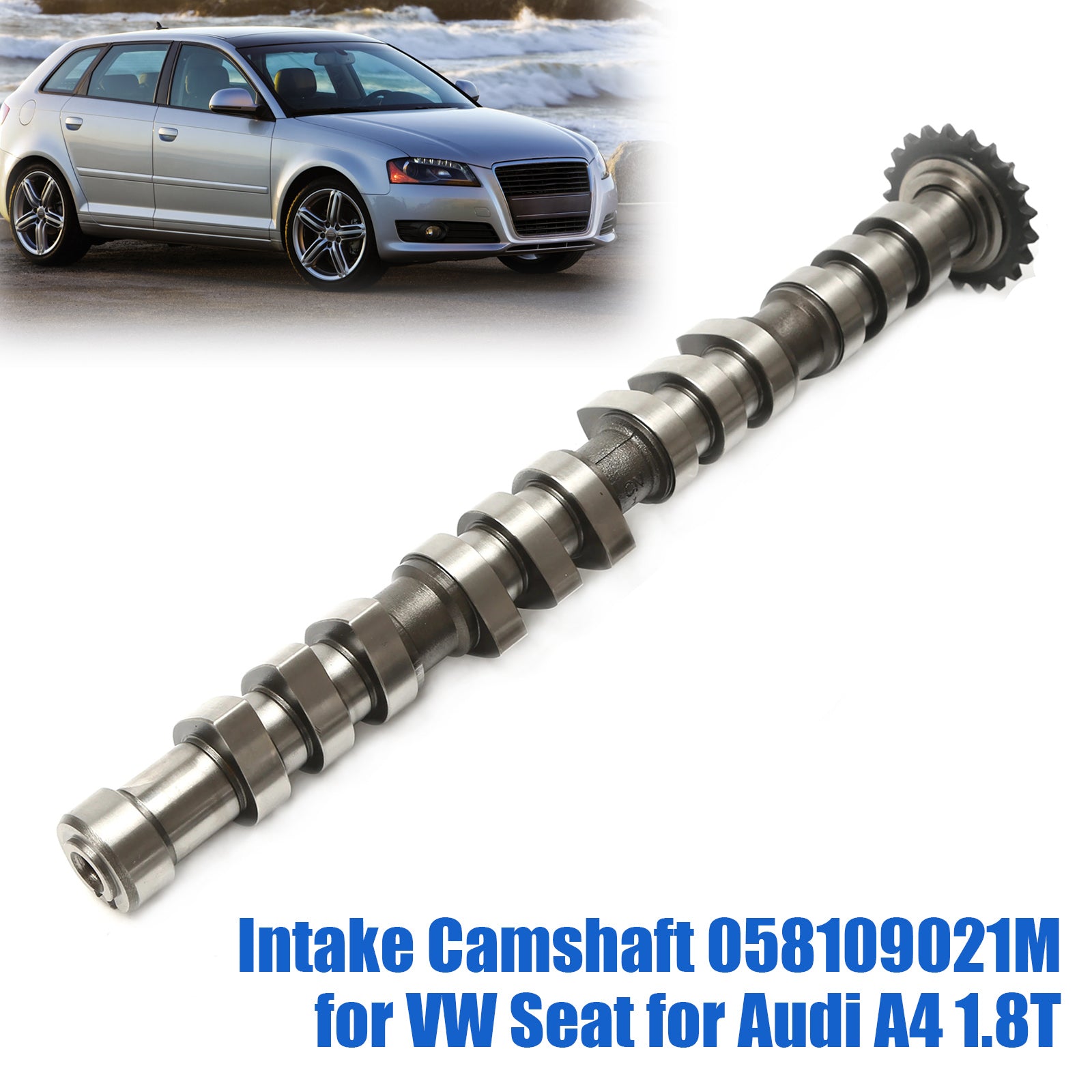 Seat Alhambra 1996-2010 / Cordoba/Vario 1999-2002 1.8T Intake Camshaft 058109021M