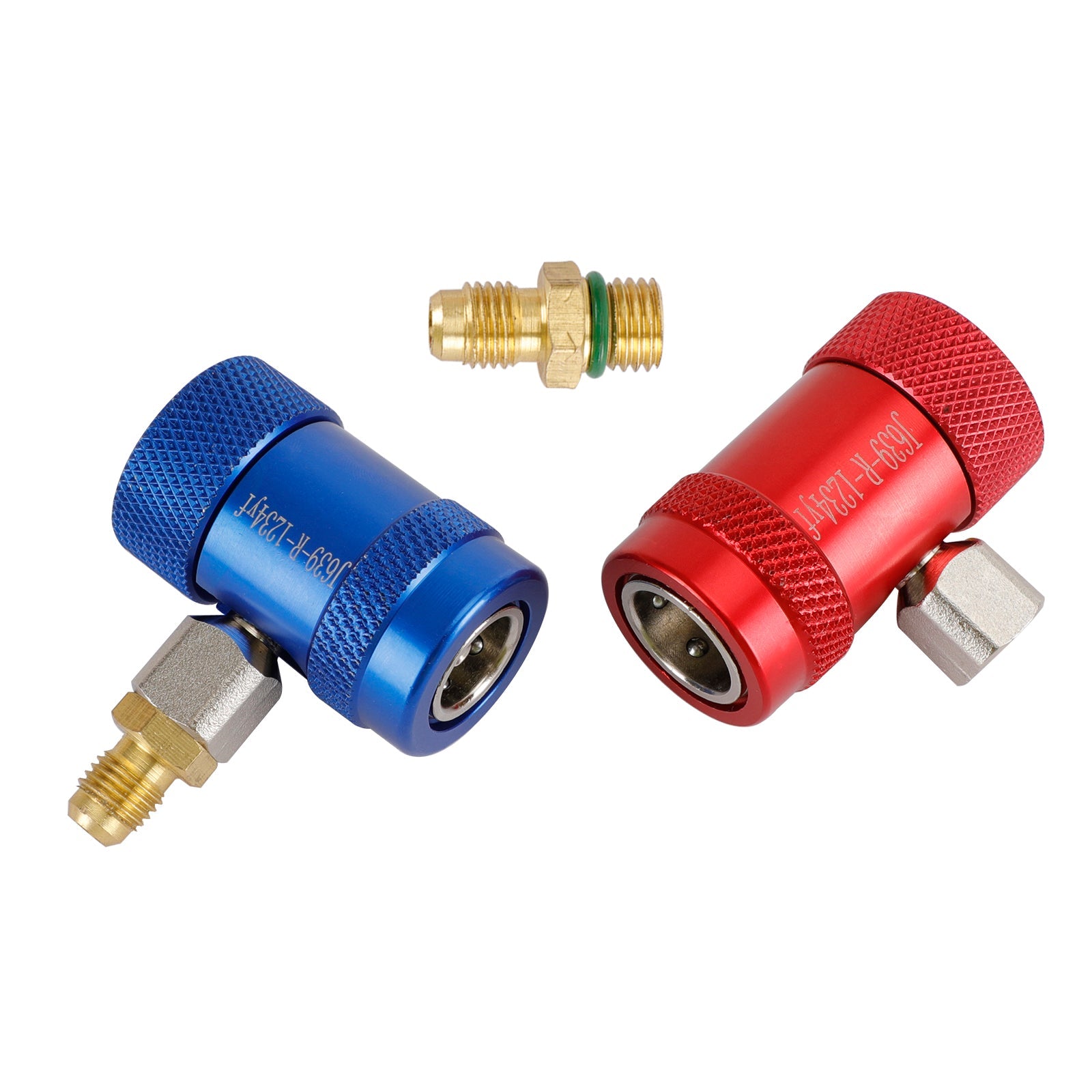 Fit For R1234yf Refrigerant Connector Air Conditioner Replacement Adapter 2Pcs