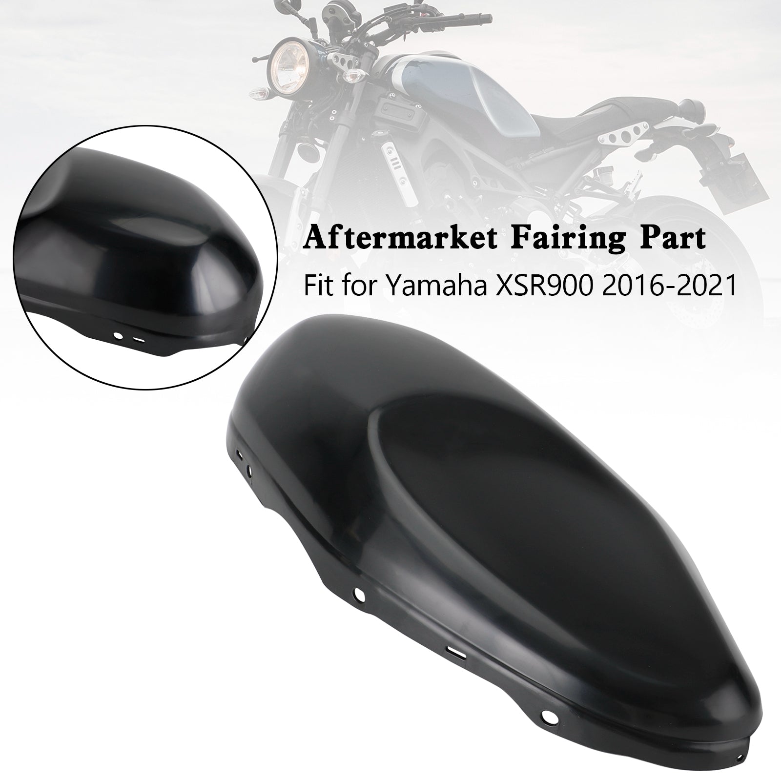 Yamaha XSR900 2016-2021 Bodywork Fairing Injection Molding Unpainted