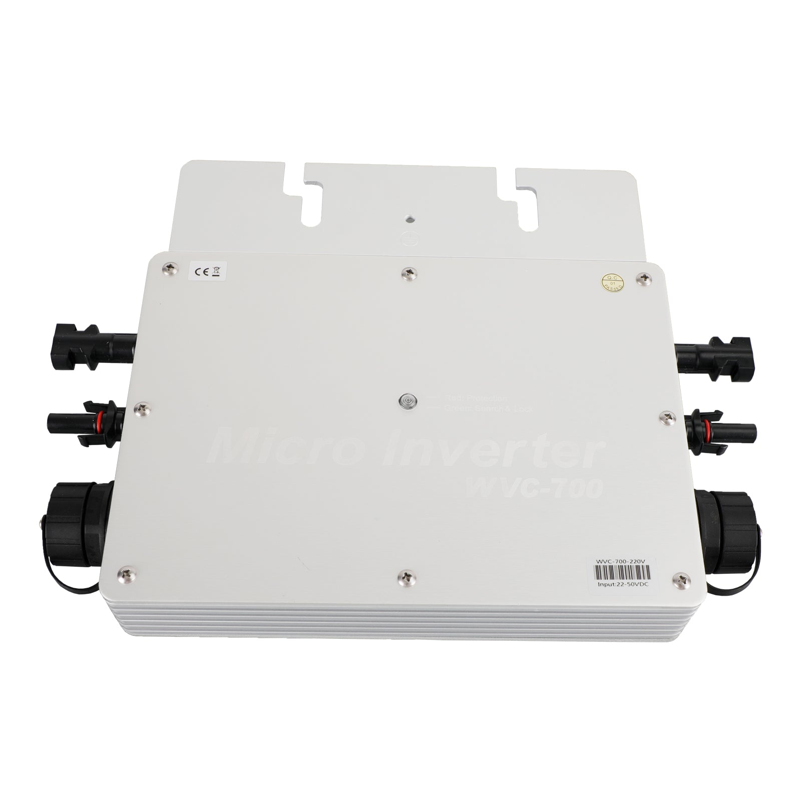 600W/700W Solar Inverter Grid Tie MPPT Micro Inverter APP Control with Display