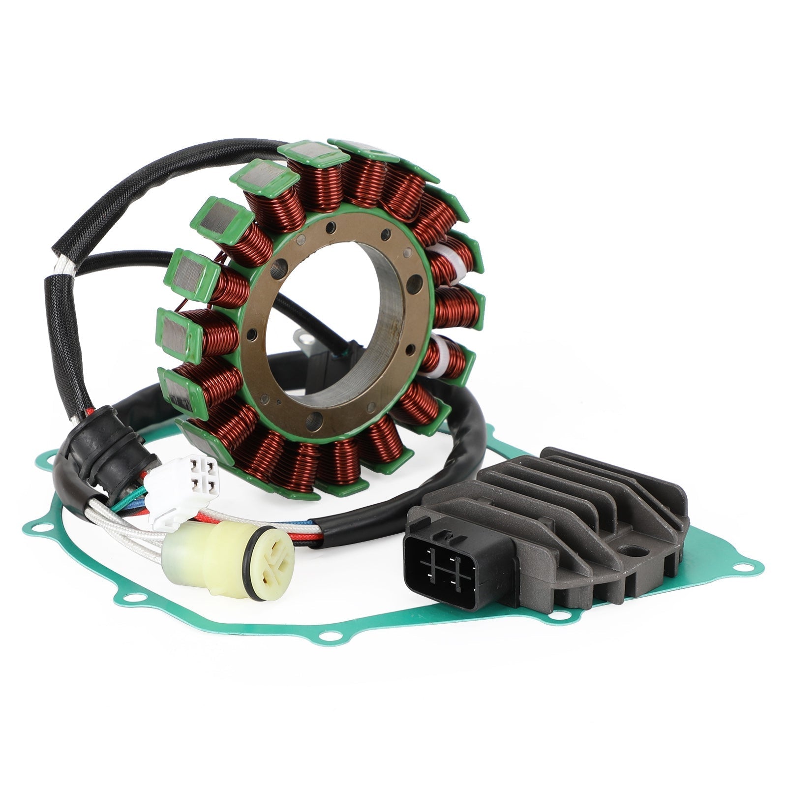 Regulator Magneto Stator Coil Pakkingset Voor Yamaha YFM 400 Kodiak 4WD 2000 Generiek