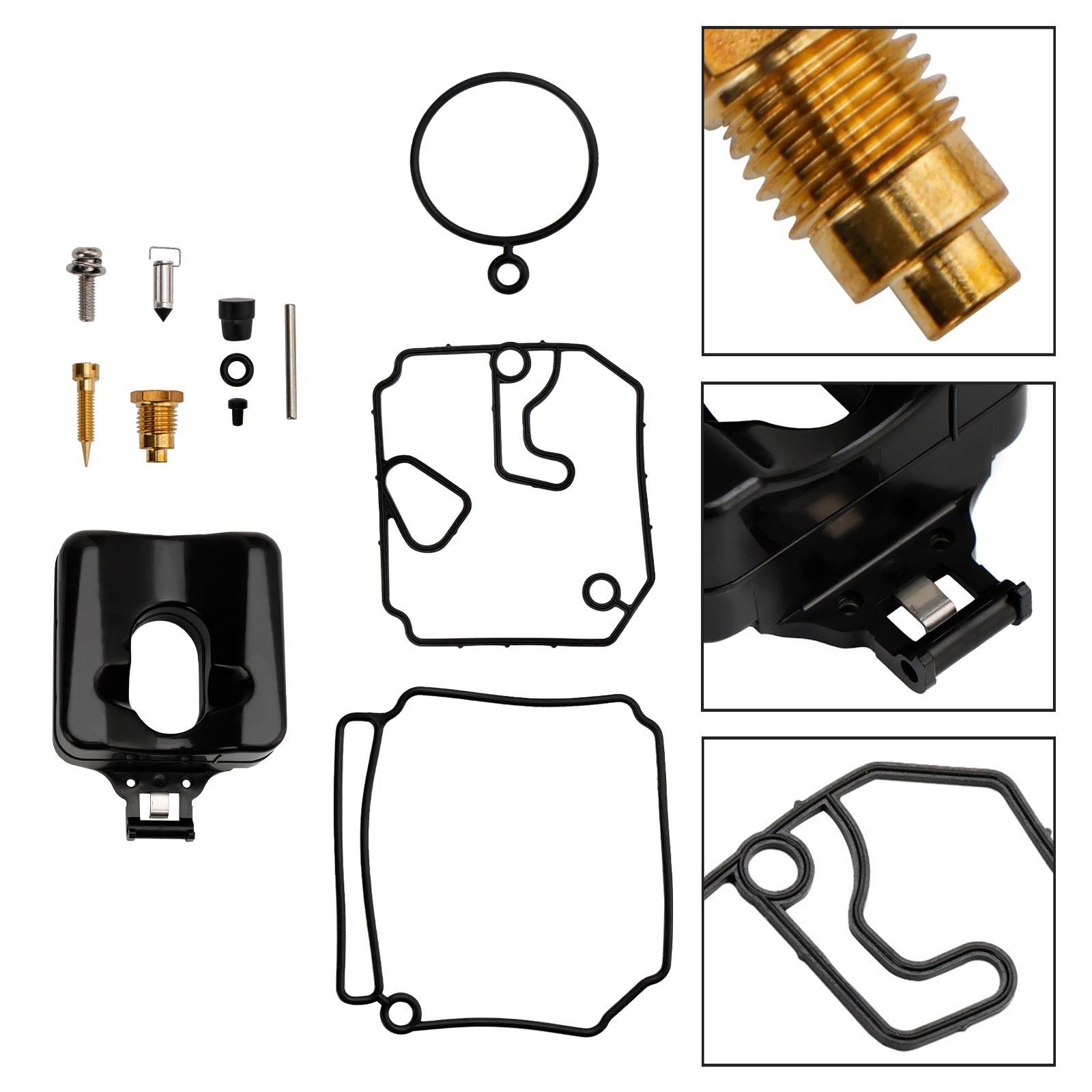 Kit de reconstruction de carburateur adapté au moteur hors-bord Yamaha 2 temps 40HP 50HP