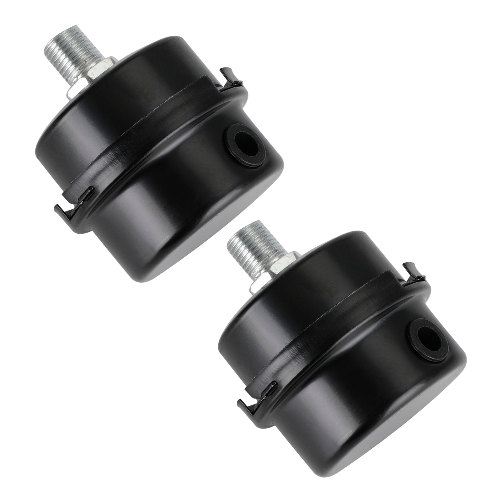 2x filtre métal compresseur d'air filtre d'admission bruit silencieux silencieux 13/16/20mm