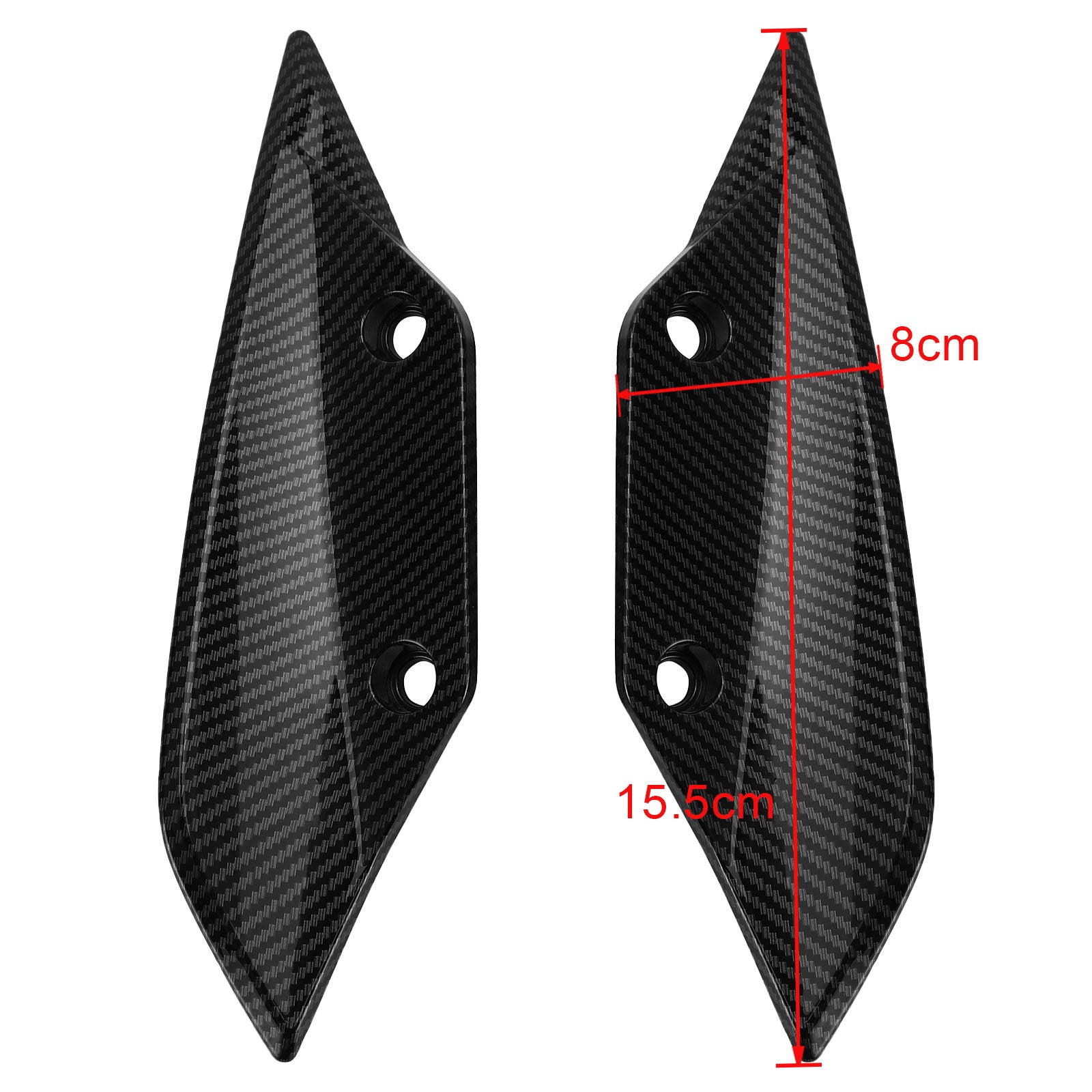 Side Trim Insert Cover Panel Fairing Cowl For BMW S1000RR 2009-2014 Carbon Generic