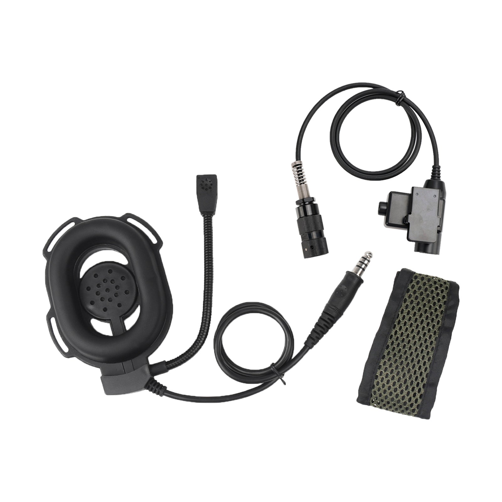 Voor AN/PRC148 PRC152 U329 Radio 6-Pin U94 PTT Z Tactische Bowman Elite II Headset