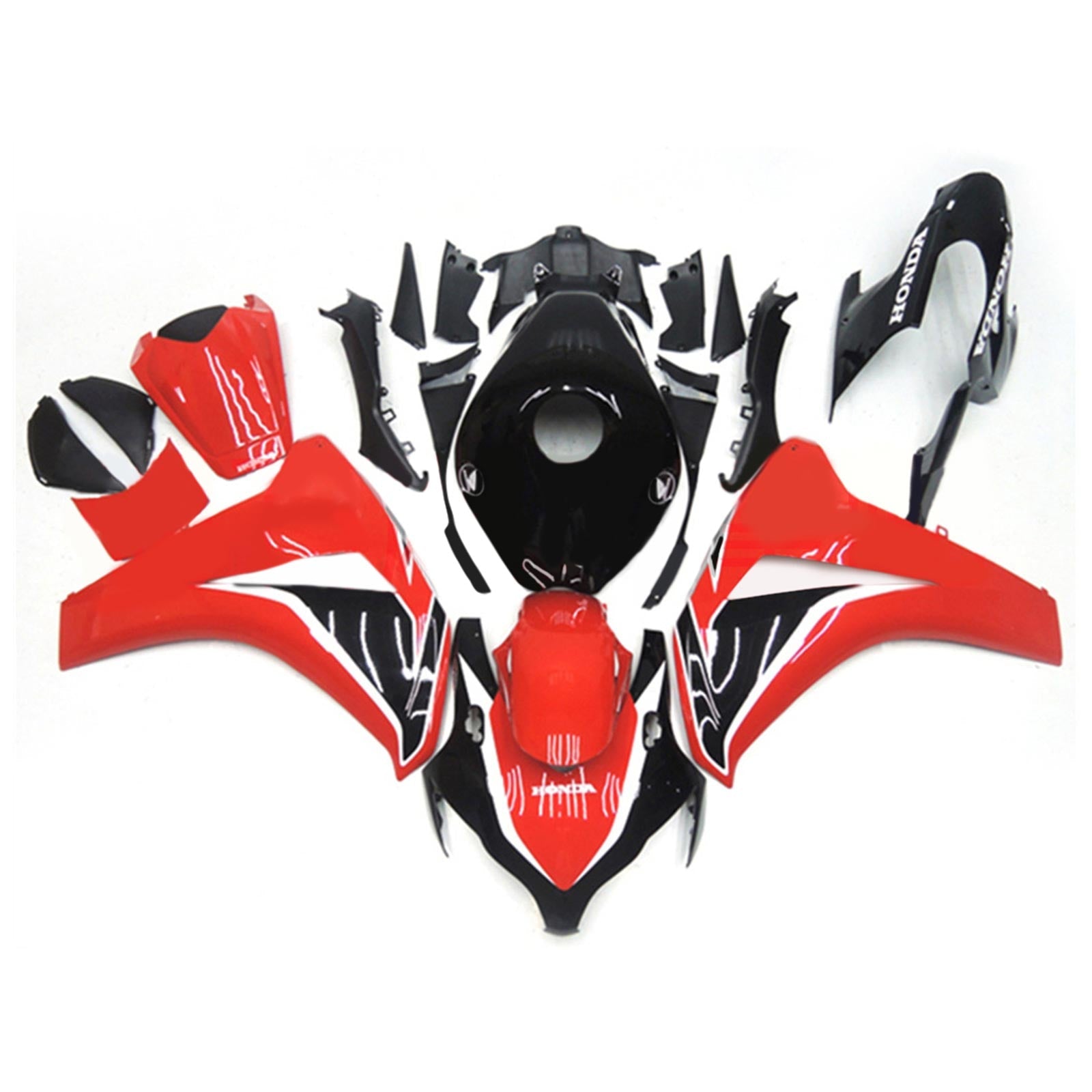 2008-2011 Honda CBR1000RR Injectiekuipset Carrosserie Kunststof ABS #183