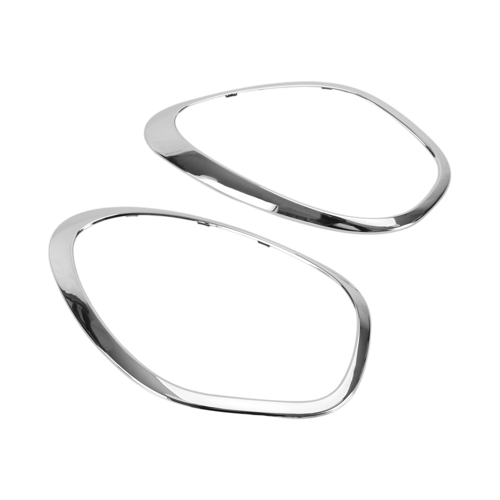 2011-2016 Mini Cooper R60 Countryman Chrome Headlight Trim Ring Bezels 2pcs