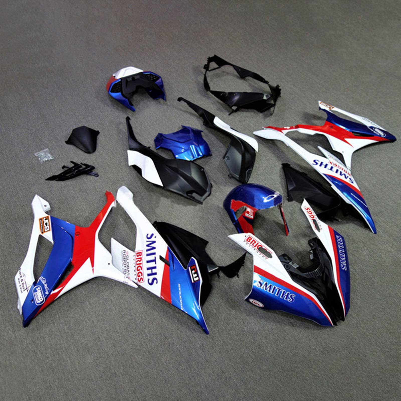 2019-2022 BMW S1000RR Amotopart Injection Fairing Kit Bodywork Plastic ABS #108