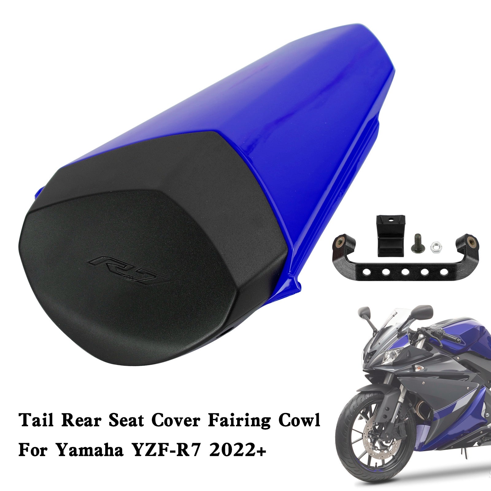 2022-2023 YAMAHA YZF-R7 YZF R7 Staart Achterbank Cover Kuip Cowl