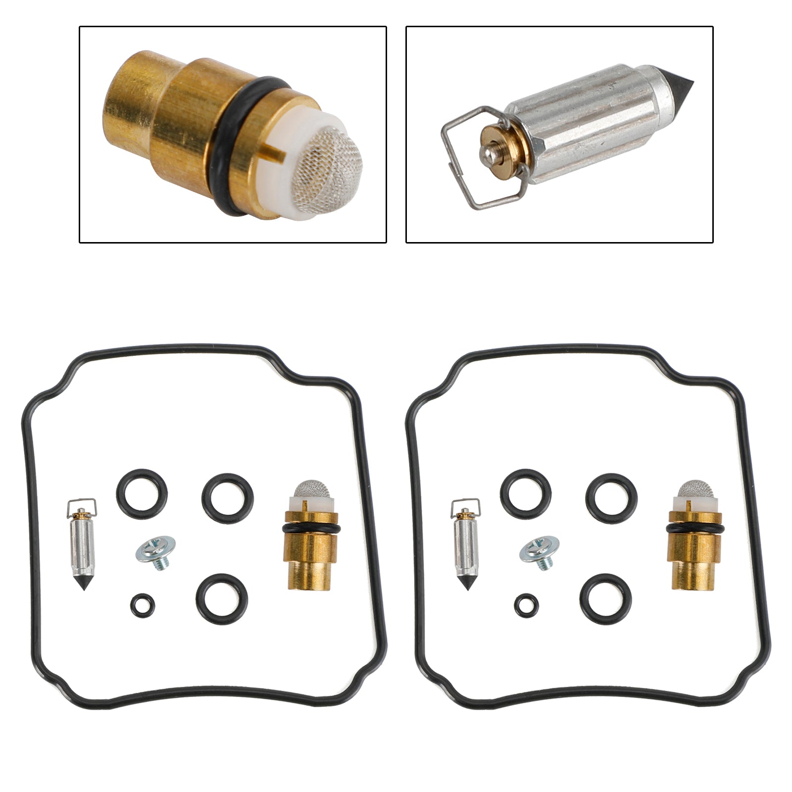 Yamaha version FZR400(1WG)R/RR 1988-90 2X Kit de réparation de reconstruction de carburateur