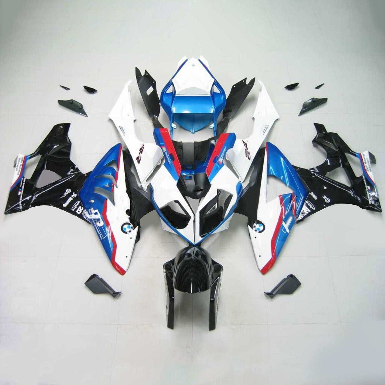 2009-2014 BMW S1000RR Fairing Kit Karosseri Plast ABS Generisk