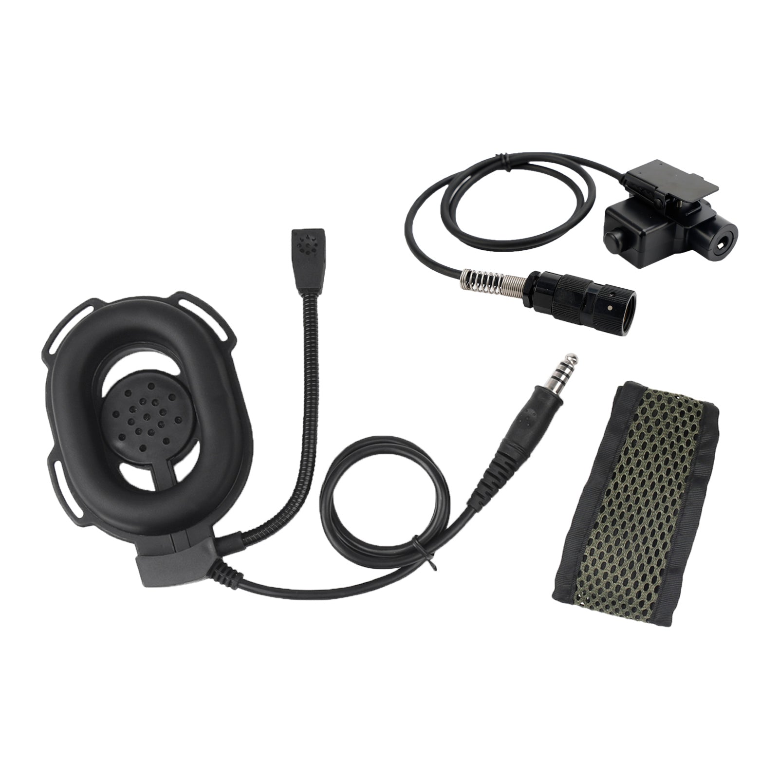 For AN/PRC148 PRC152 U329 Radio 6-Pin U94 PTT Z Tactical Bowman Elite II Headset