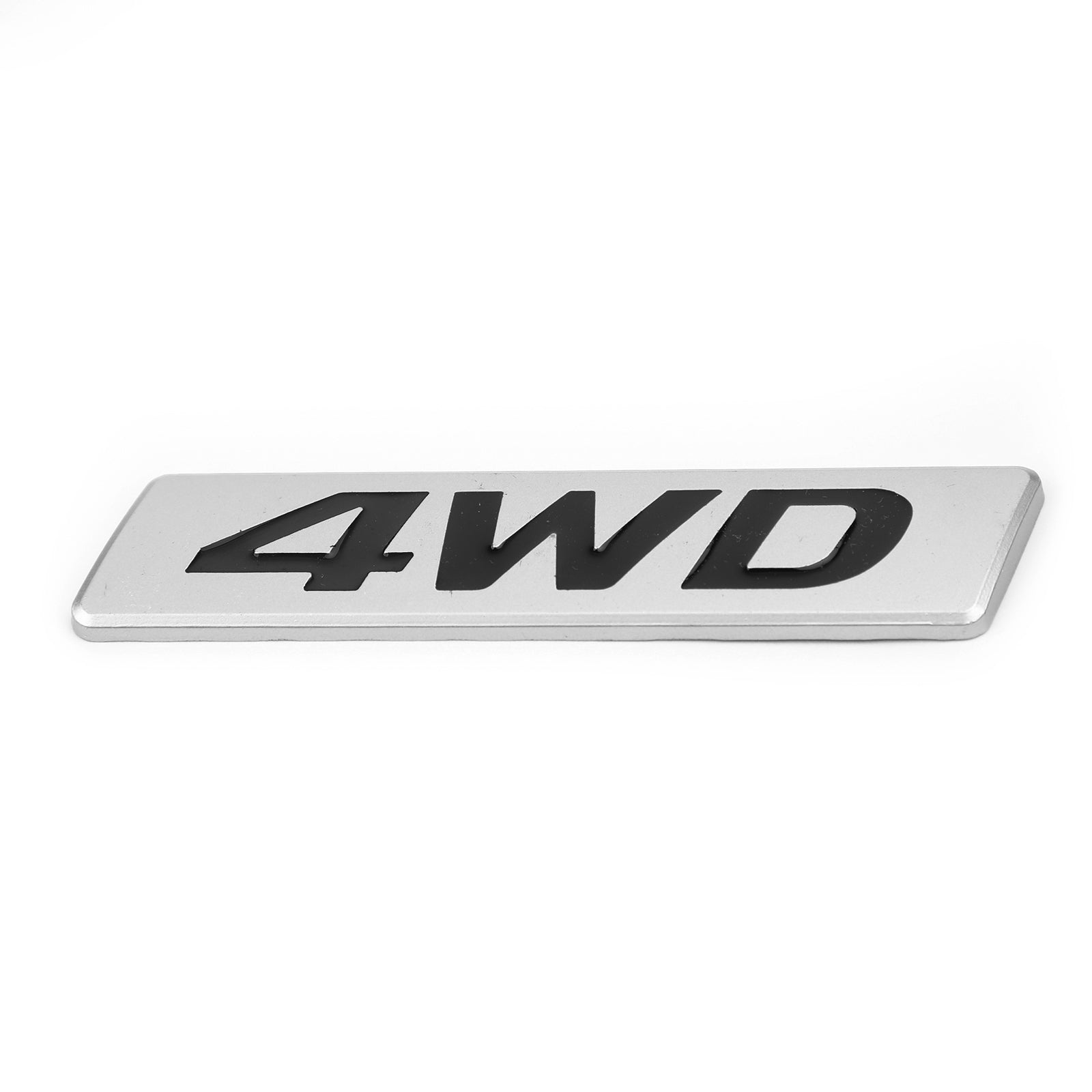 Nieuwe metalen 4WD embleem auto spatbord kofferbak achterklep badge stickers sticker 4WD 4X4 SUV generiek