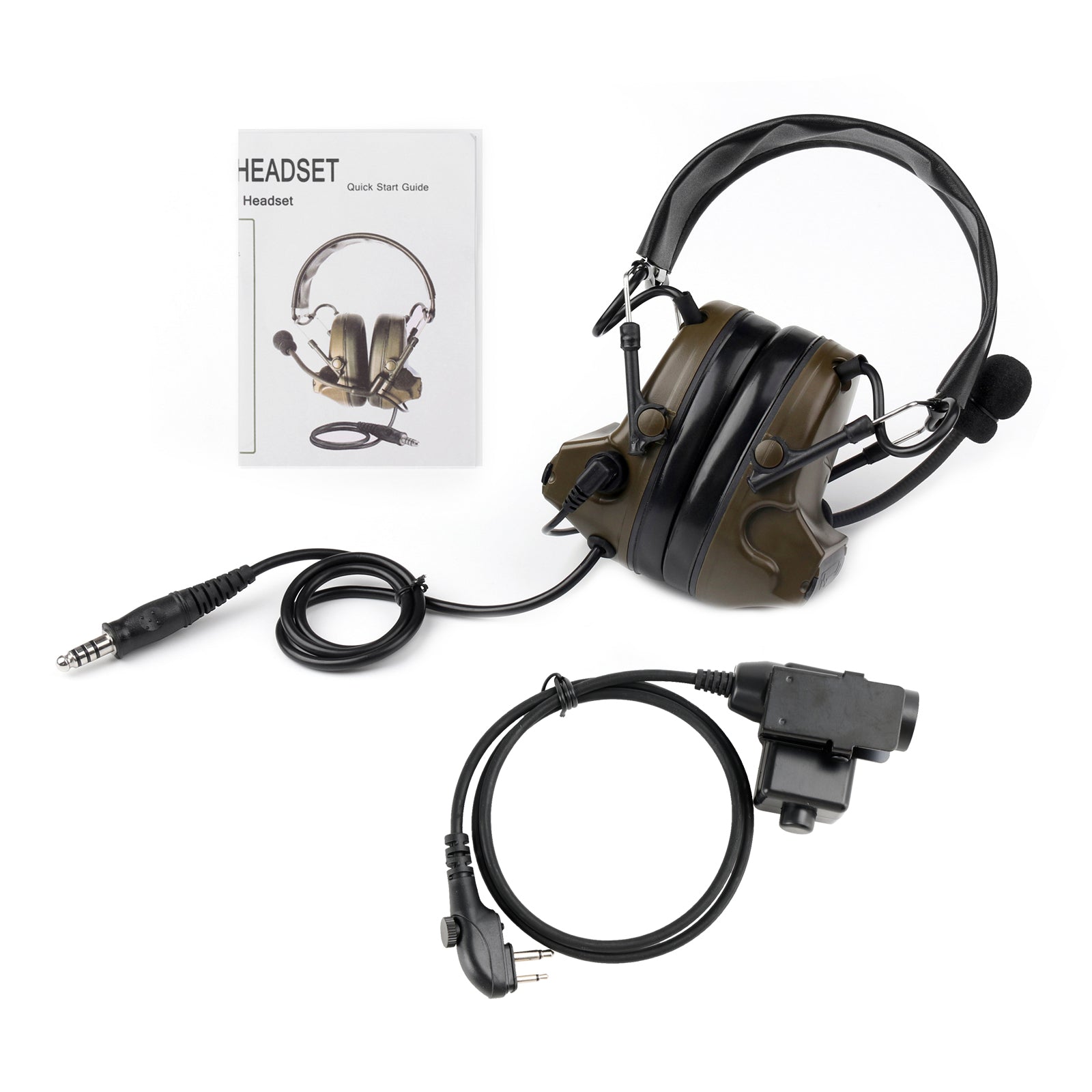 Voor Hytera TC-610 TC-618 TD500 TD510 TD520 6-Pin U94 PTT Z Tactische H50 Headset