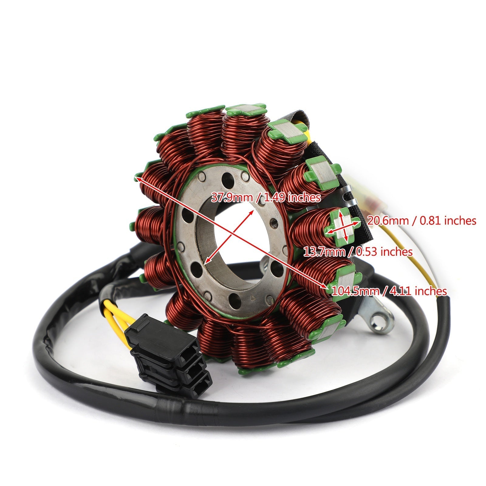 Areyourshop STATOR GENERATOR ALTERNATOR Fit for Honda CBR1000RR 2008 2009 #.31120-MFL-641 Generic