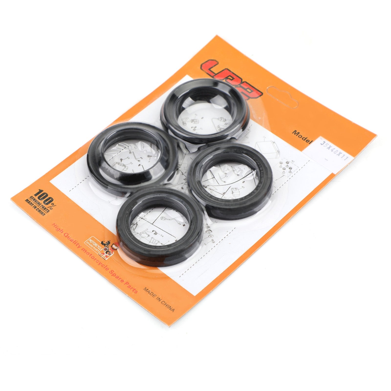 Fork Oil Dust Seal Kit for Honda CB 91255-KBH-003,51490-GS2-305,51490-KL4-951 Generic