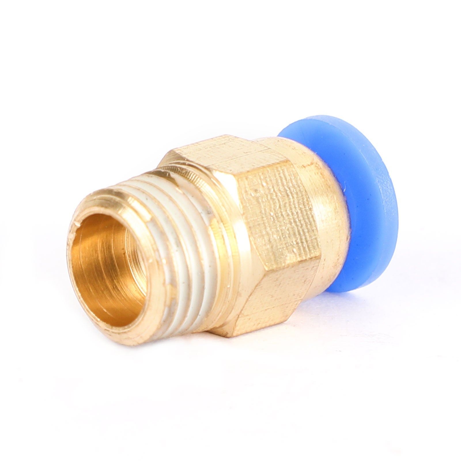 Male Straight Push In To Connect Air Fitting Tube OD 4/6mm x NPT 1/4 1/8"