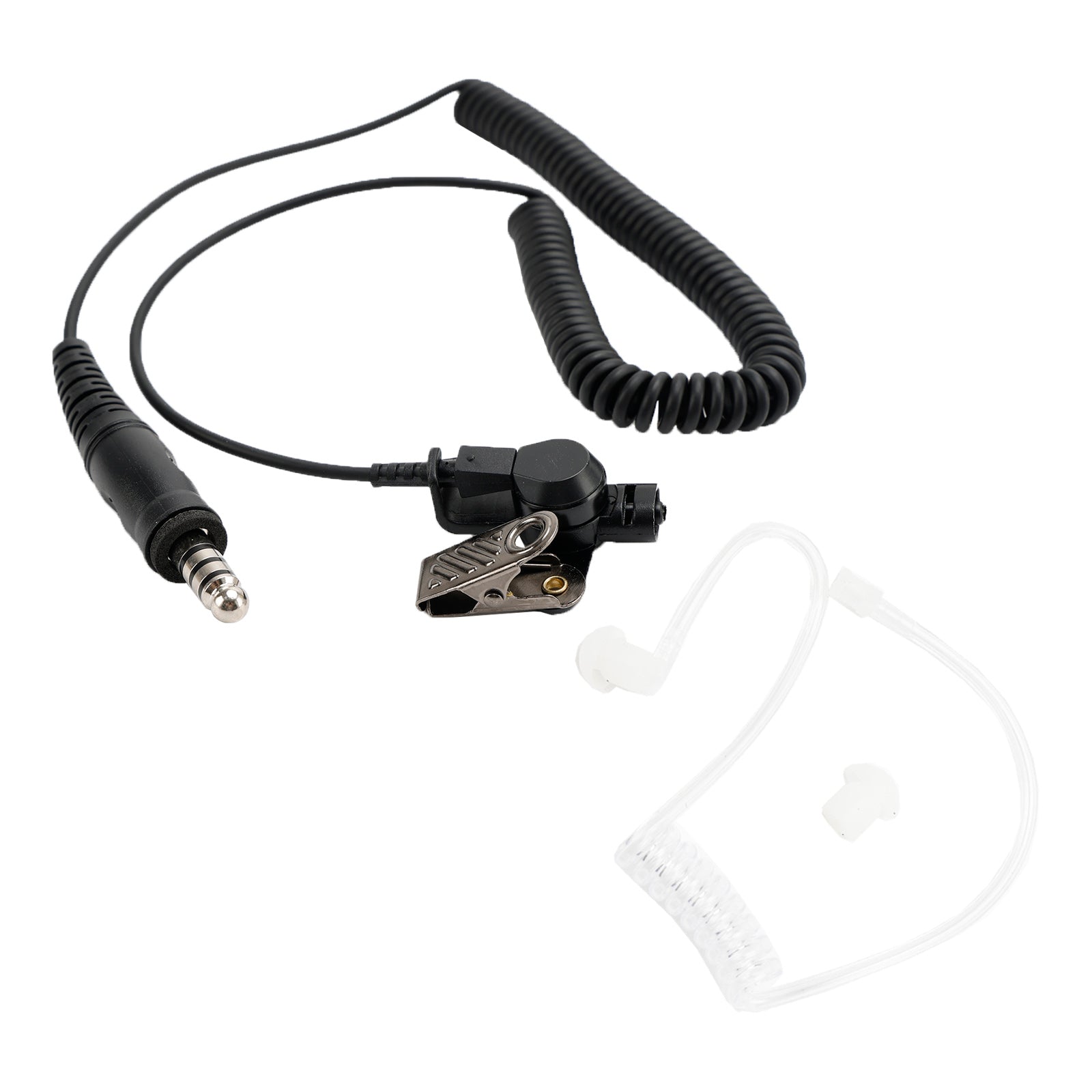 7.1-A3 Single listening Transparent Air Tube Earphone In-ear 7.1mm Headset