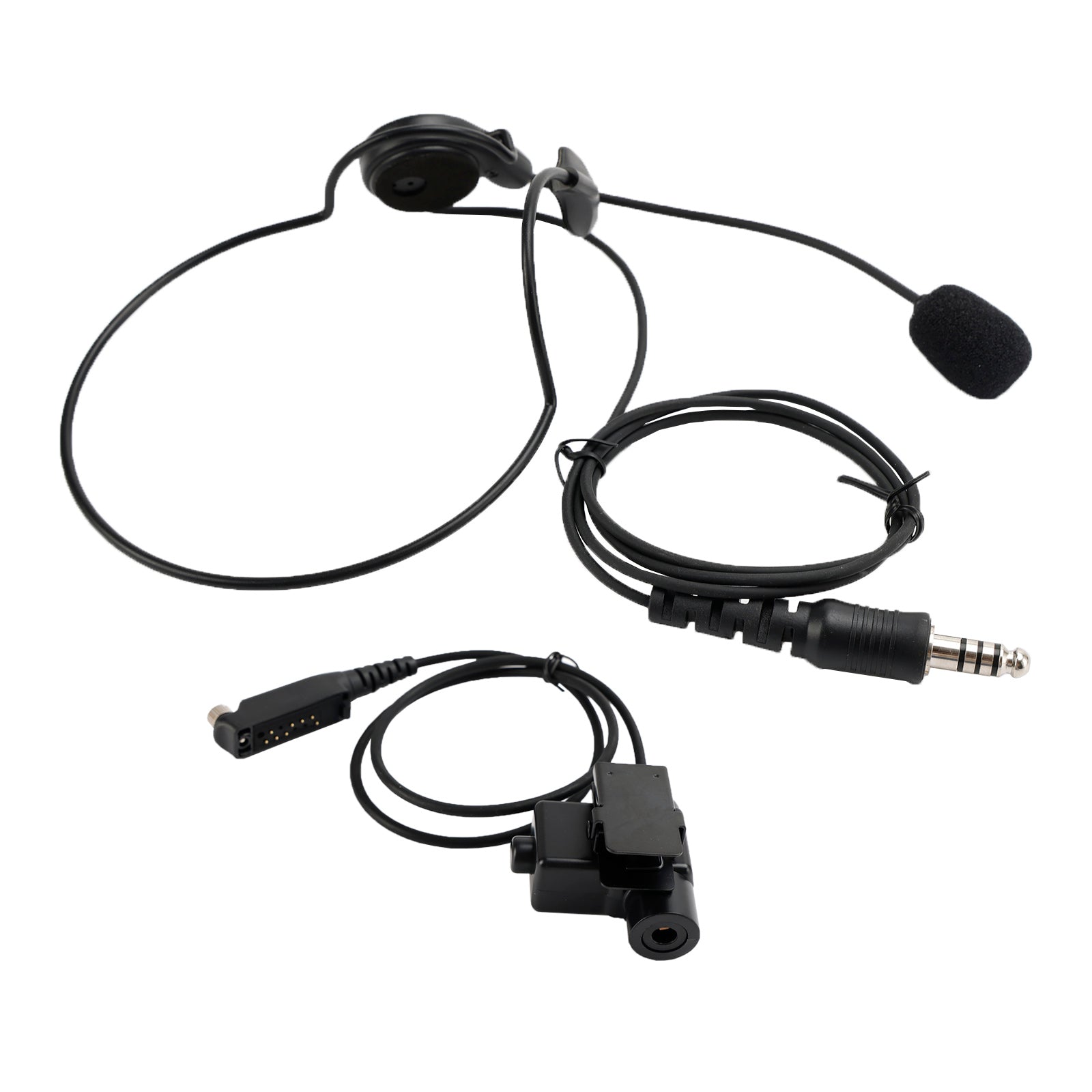 7.1-C7 Achtermontage Plug Tactische Headset 6Pin U94 PTT Voor STP8040 STP8080 STP9000