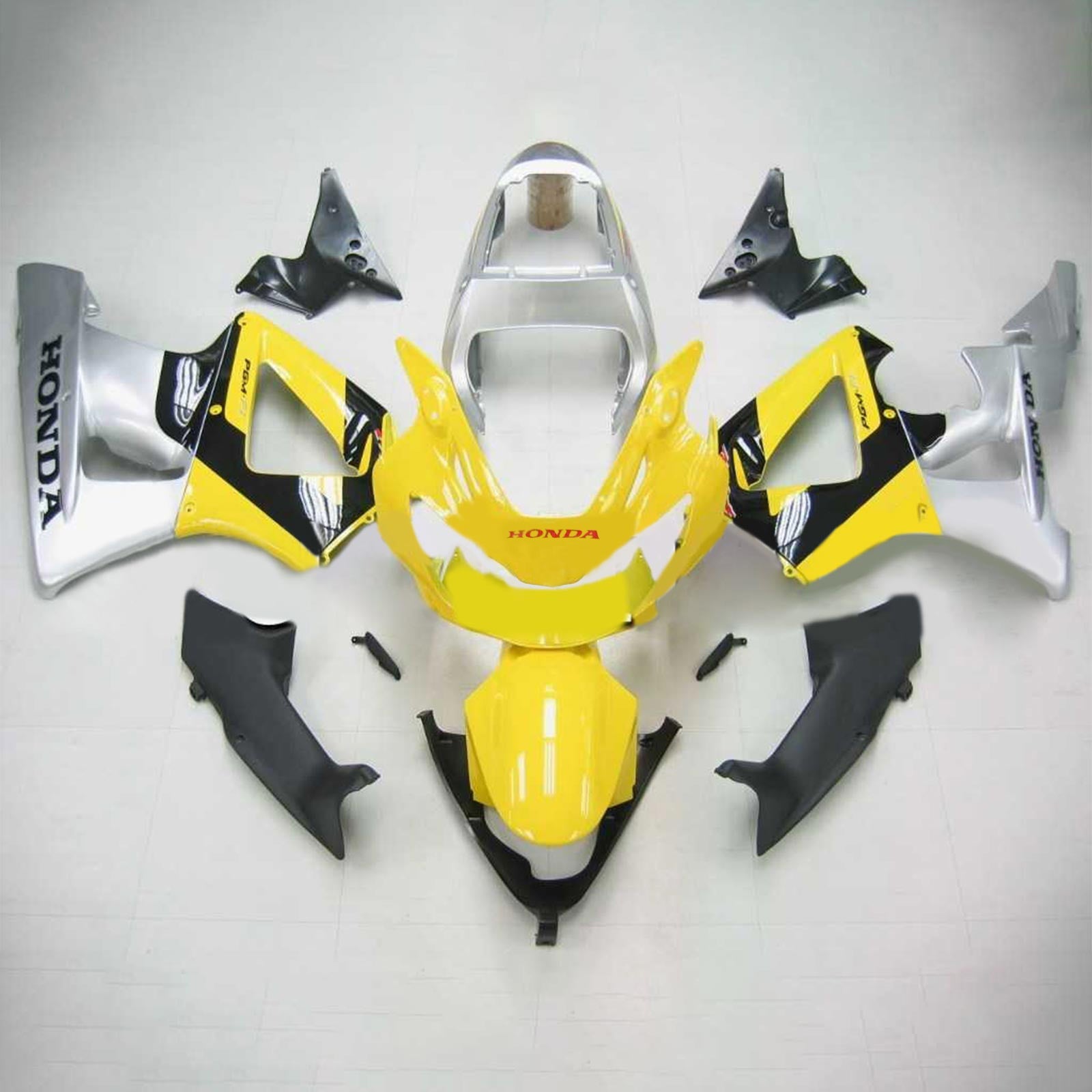 2000-2001 Honda CBR929RR Amotopart Injection Fairing Kit Bodywork Plastic ABS #113