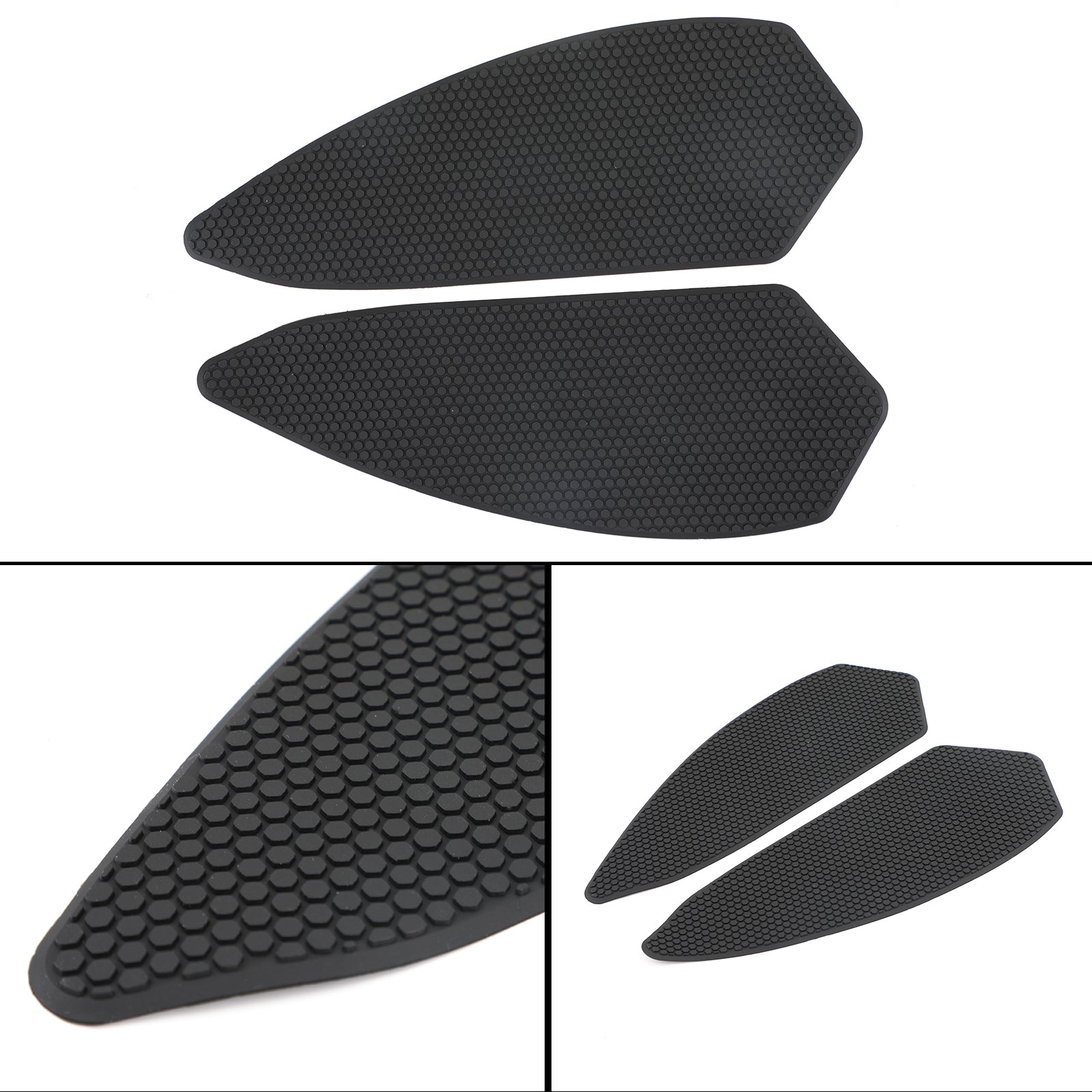 2020+ BMW S1000RR Sticky Traction Pads Tankgrips Tank Grips Black Generic