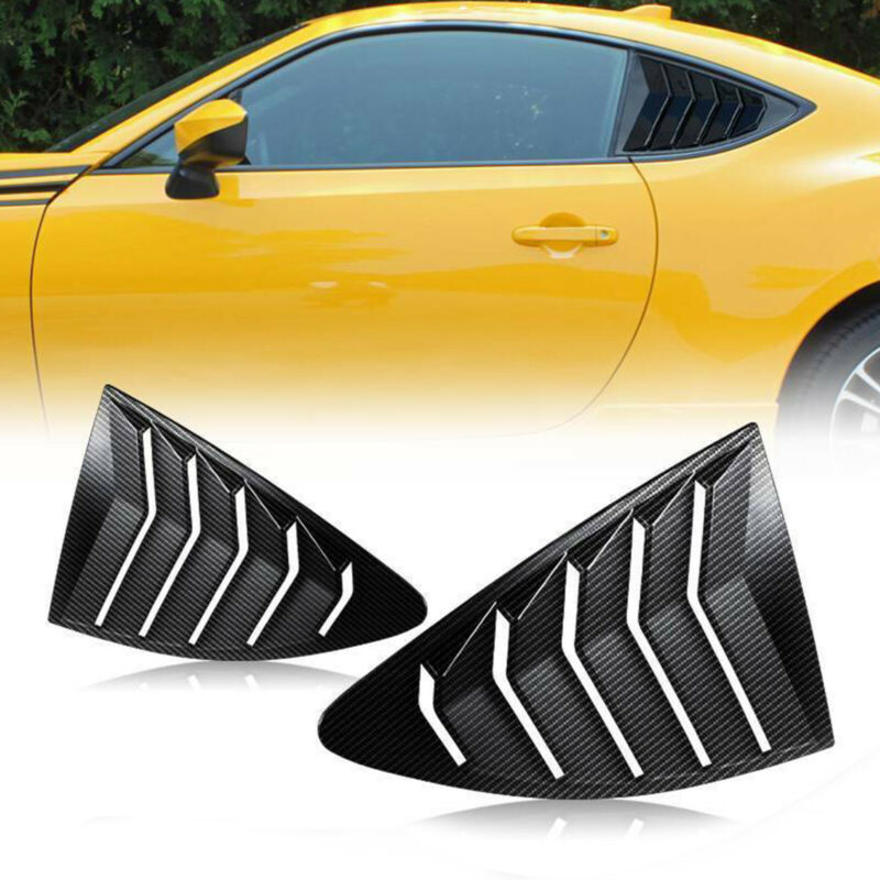 Carbon Side Window Louver For 2013-2018 Scion FRS Subaru BRZ Toyota 86 GT86 Generic