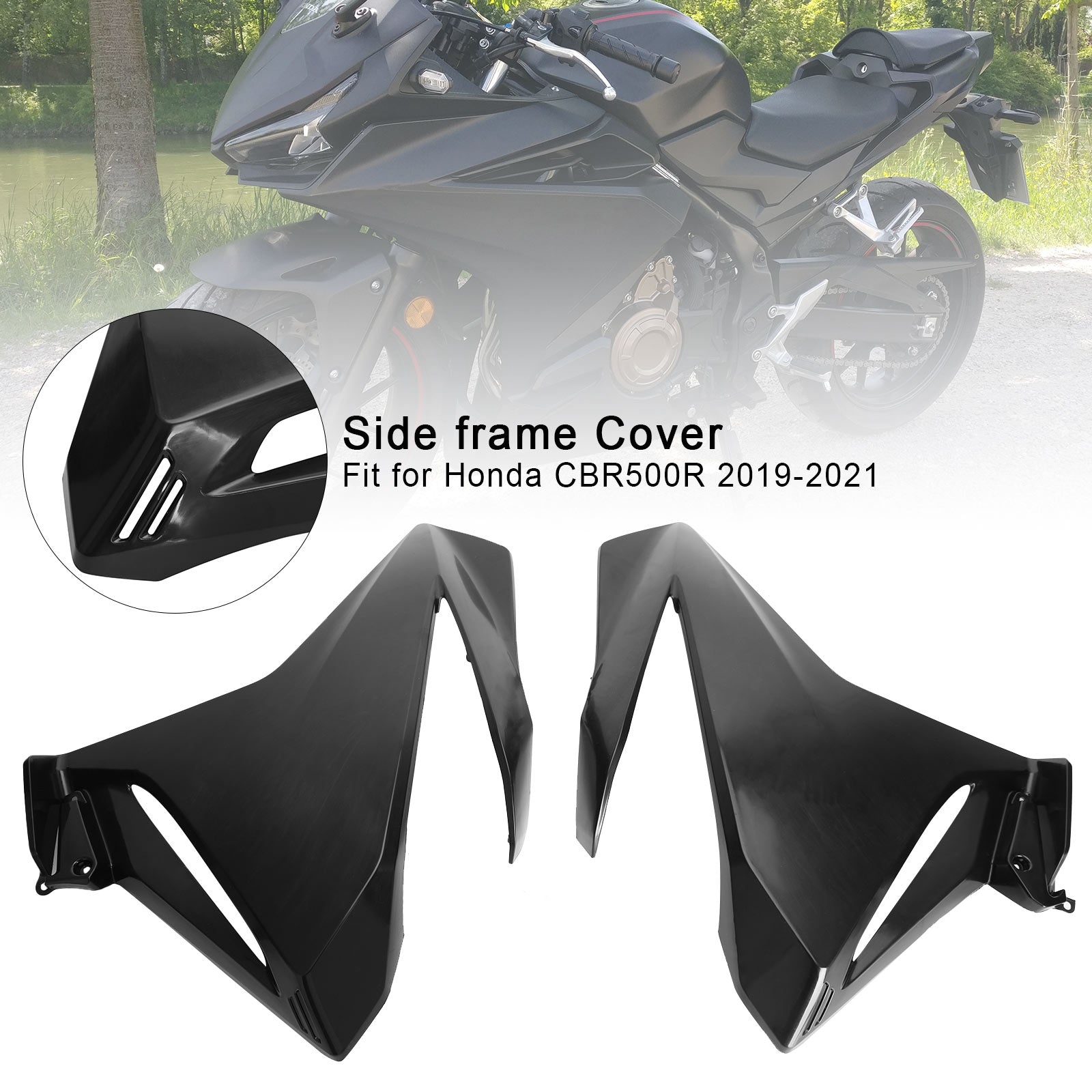 Honda CBR500R 2019-2021 Kit de carénage moulage par injection carrosserie non peinte générique