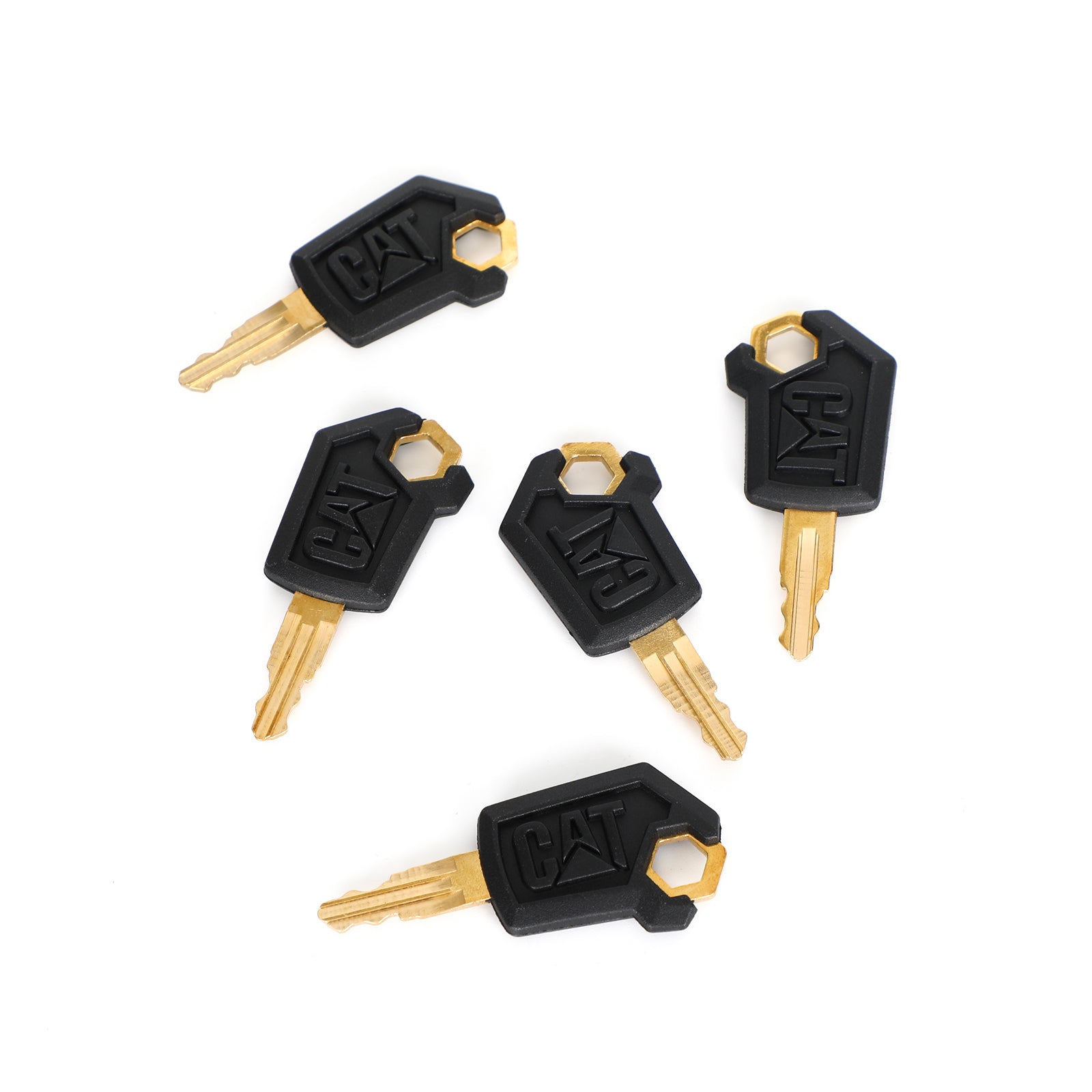 5 Master Keys For Caterpillar Heavy Equipment Ignition Key 5P8500