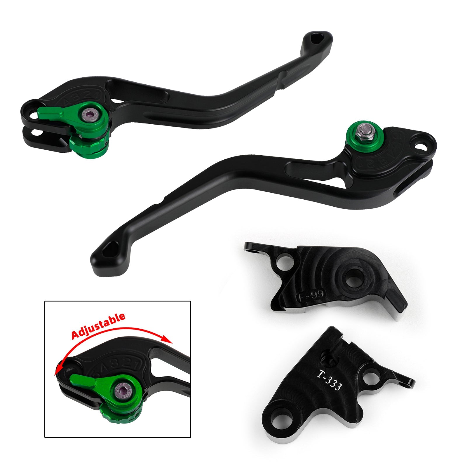 DAYTONA 675 R SPEED TRIPLE 1050 NEW Short Clutch Brake Lever