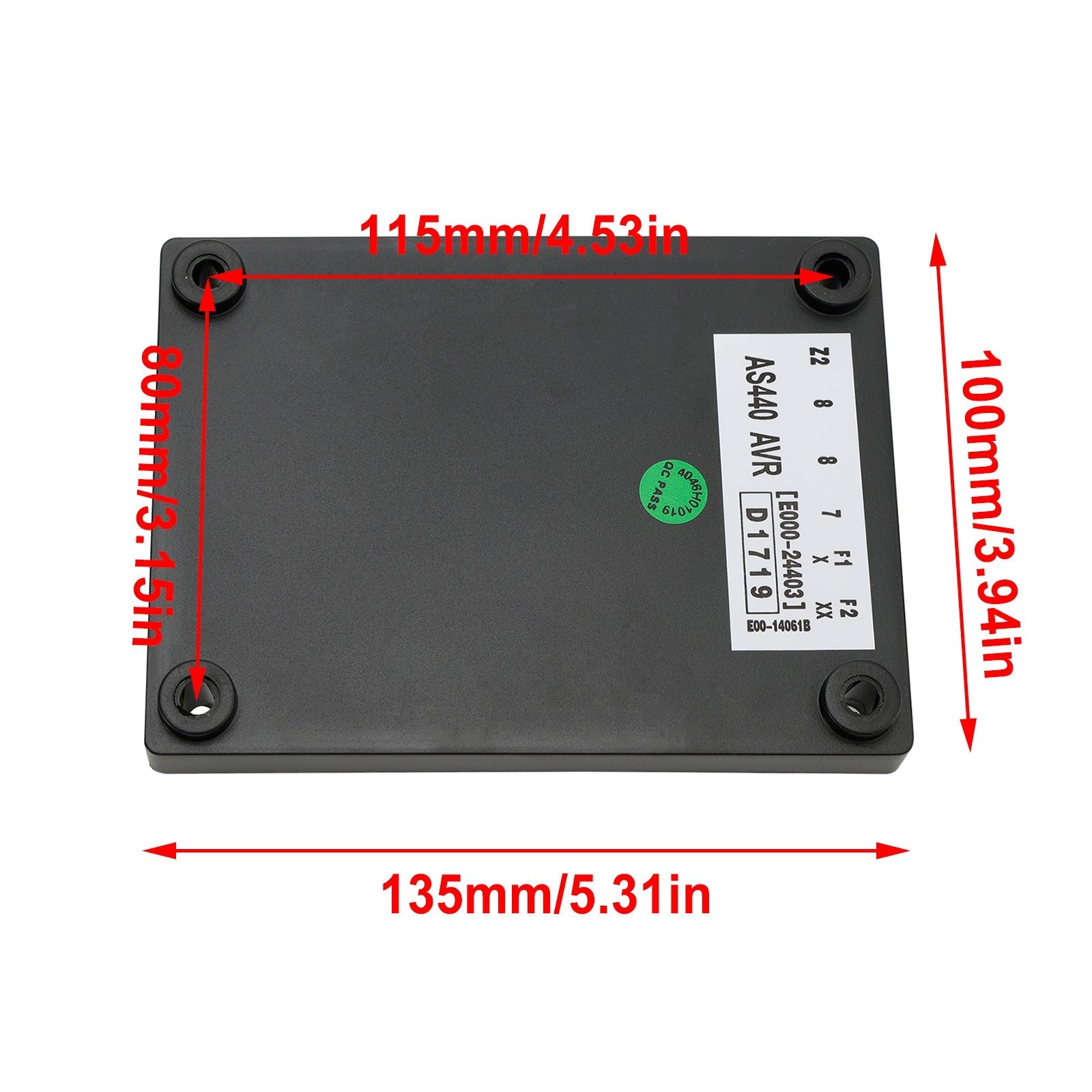 AVR AS440 pour module de régulateur de tension automatique de groupe électrogène