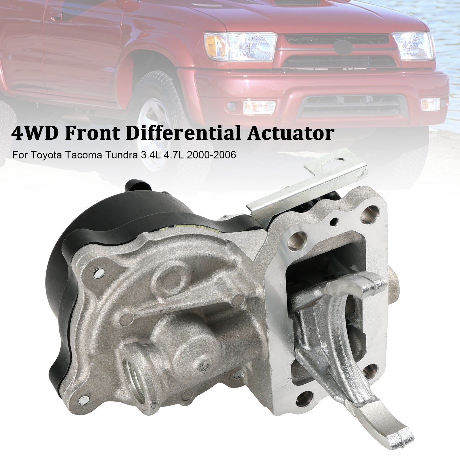 Toyota Tundra Base, Limited, SR5 3,4 L V6 – Gaz, 4,7 L V8 – Gaz 2000-2006 4WD Actionneur différentiel avant 41400-34013