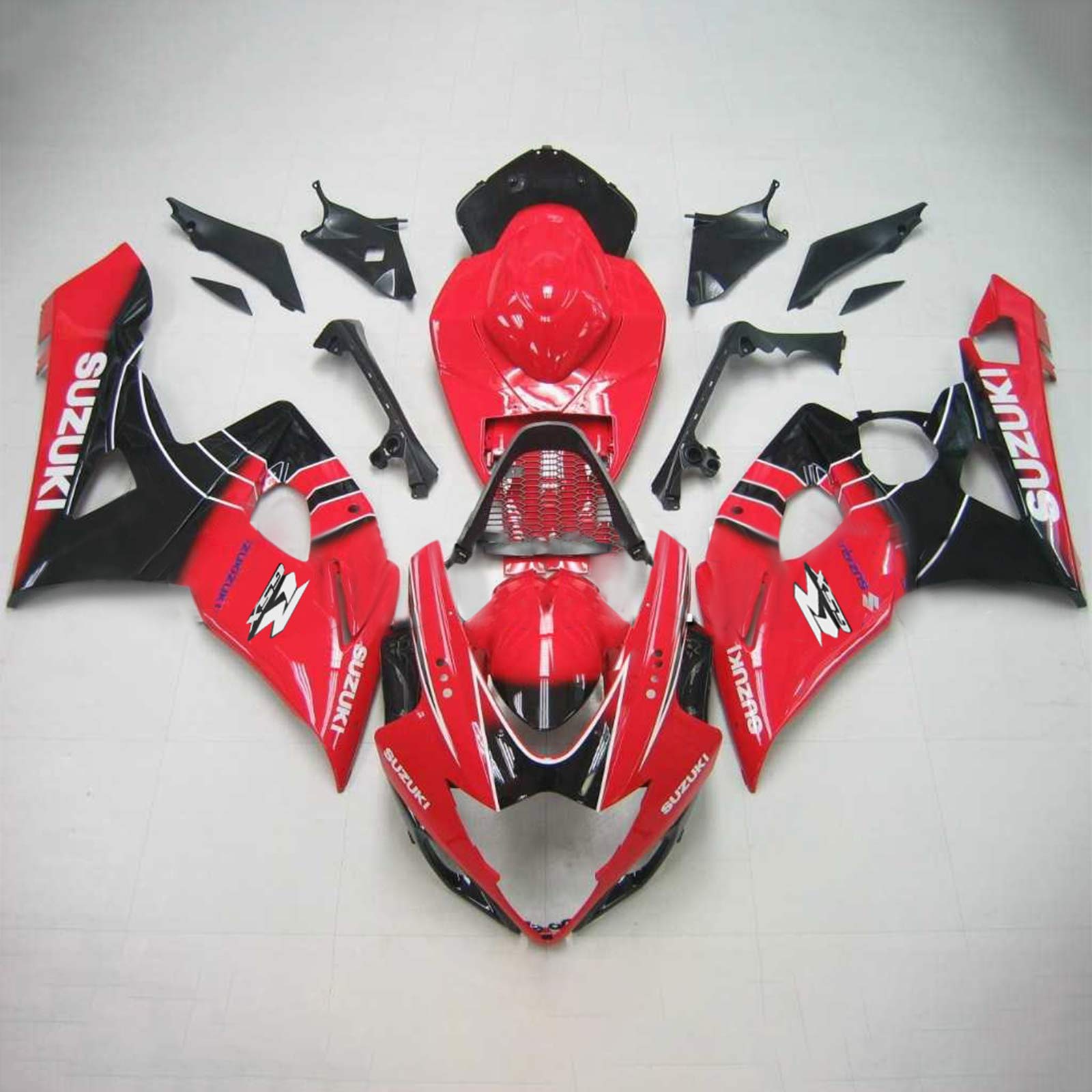 2005-2006 Suzuki GSXR1000 K5 Amotopart Injection Fairing Kit Bodywork Plastic ABS #128