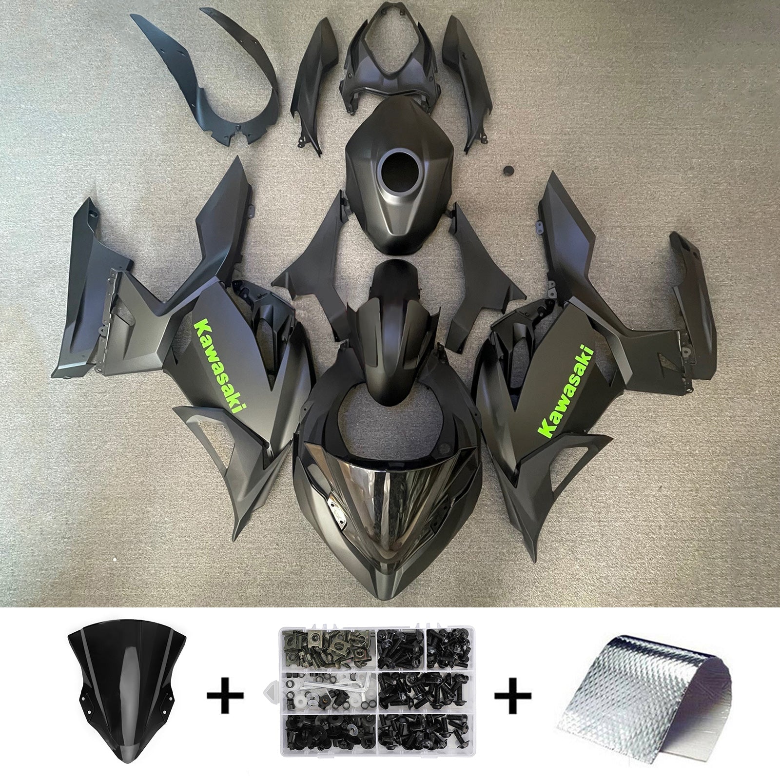 2018-2024 Kawasaki Ex400/Ninja400 Fairing Kit