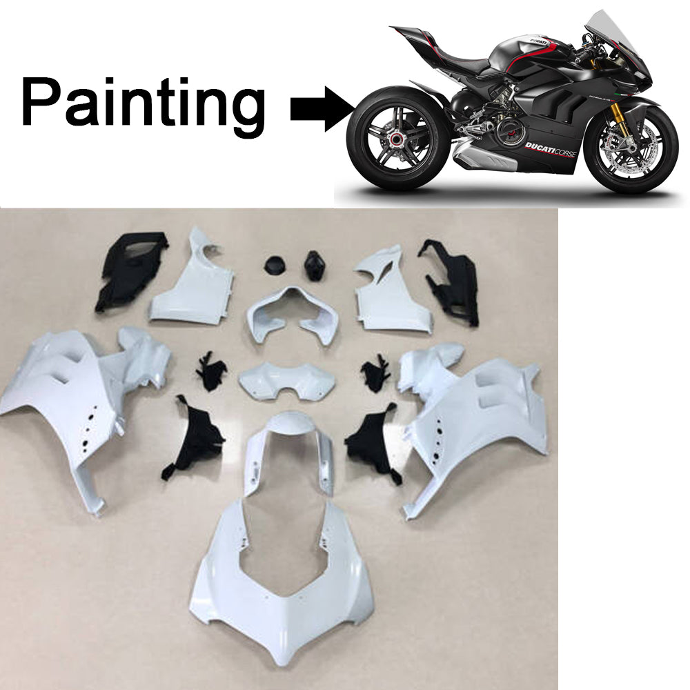 2020-2022 Ducati Panigale V4 V4S V4SP V4R Injection de carénage Kit de carrosserie # 105 AMOTOPART