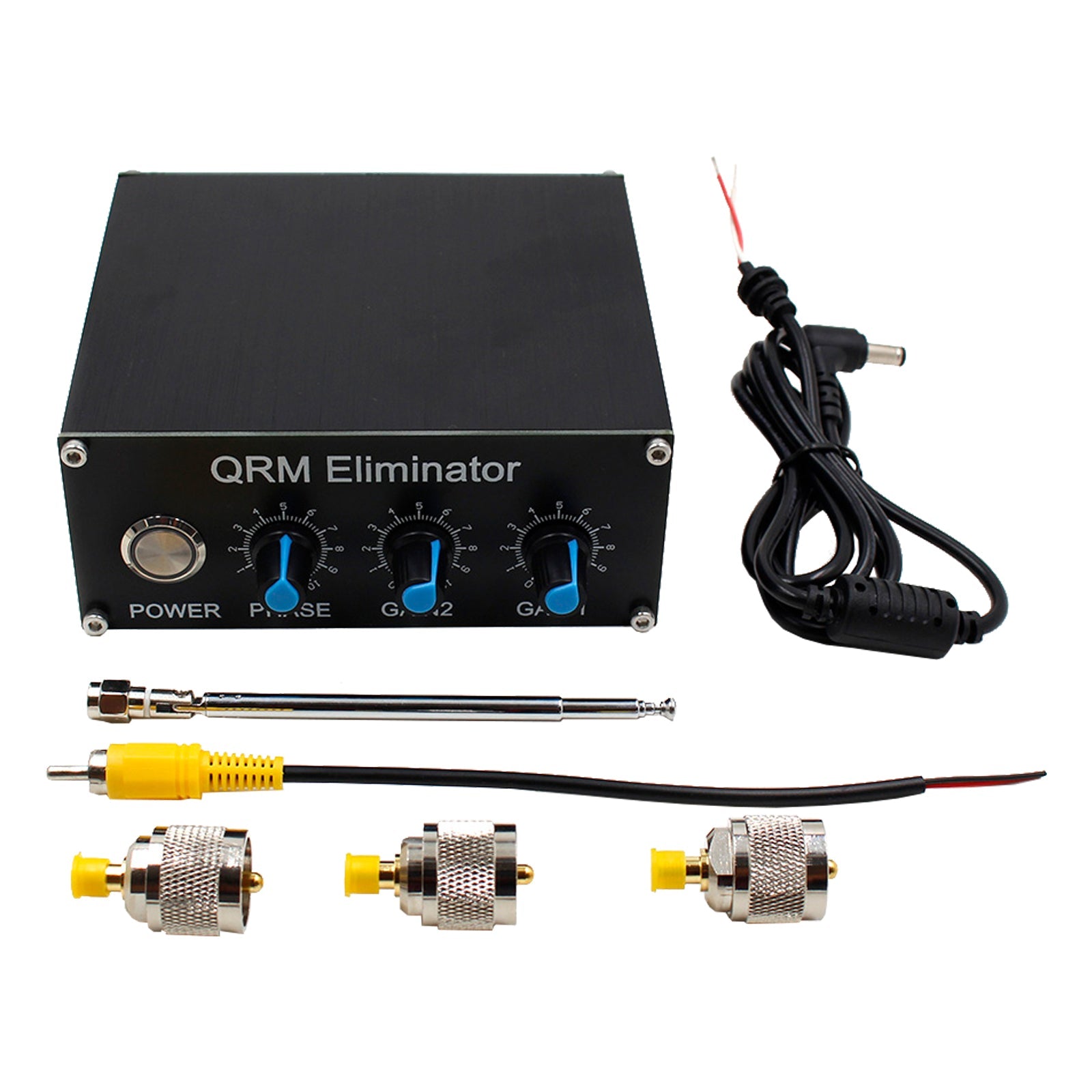 Tweede generatie Eliminator QRM Eliminator X-Phase (1-30 MHz) HF-banden Box