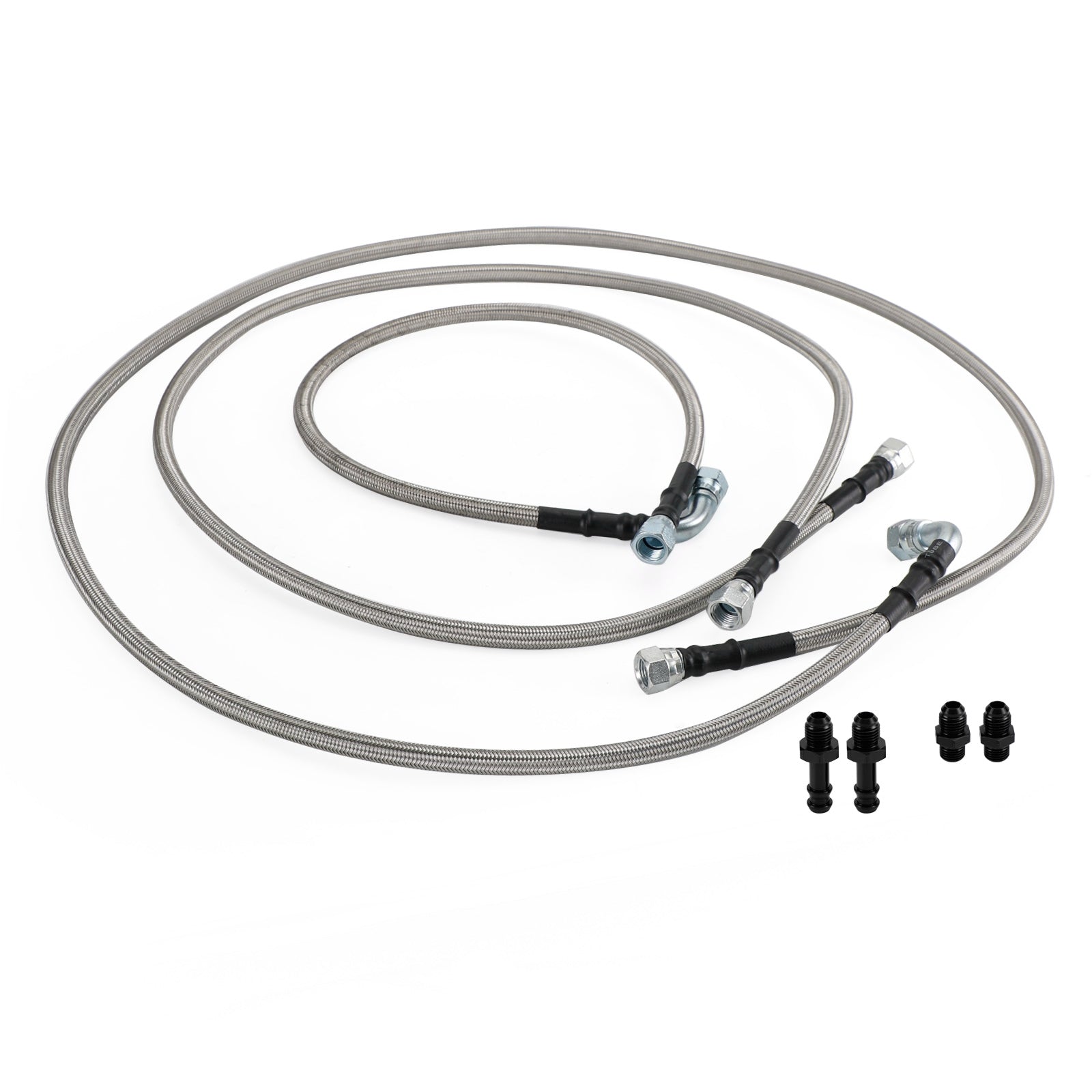 Ram Cummins 5.9L 48RE Transmission Trans Cooler Hoses Lines Kit 10AN SS