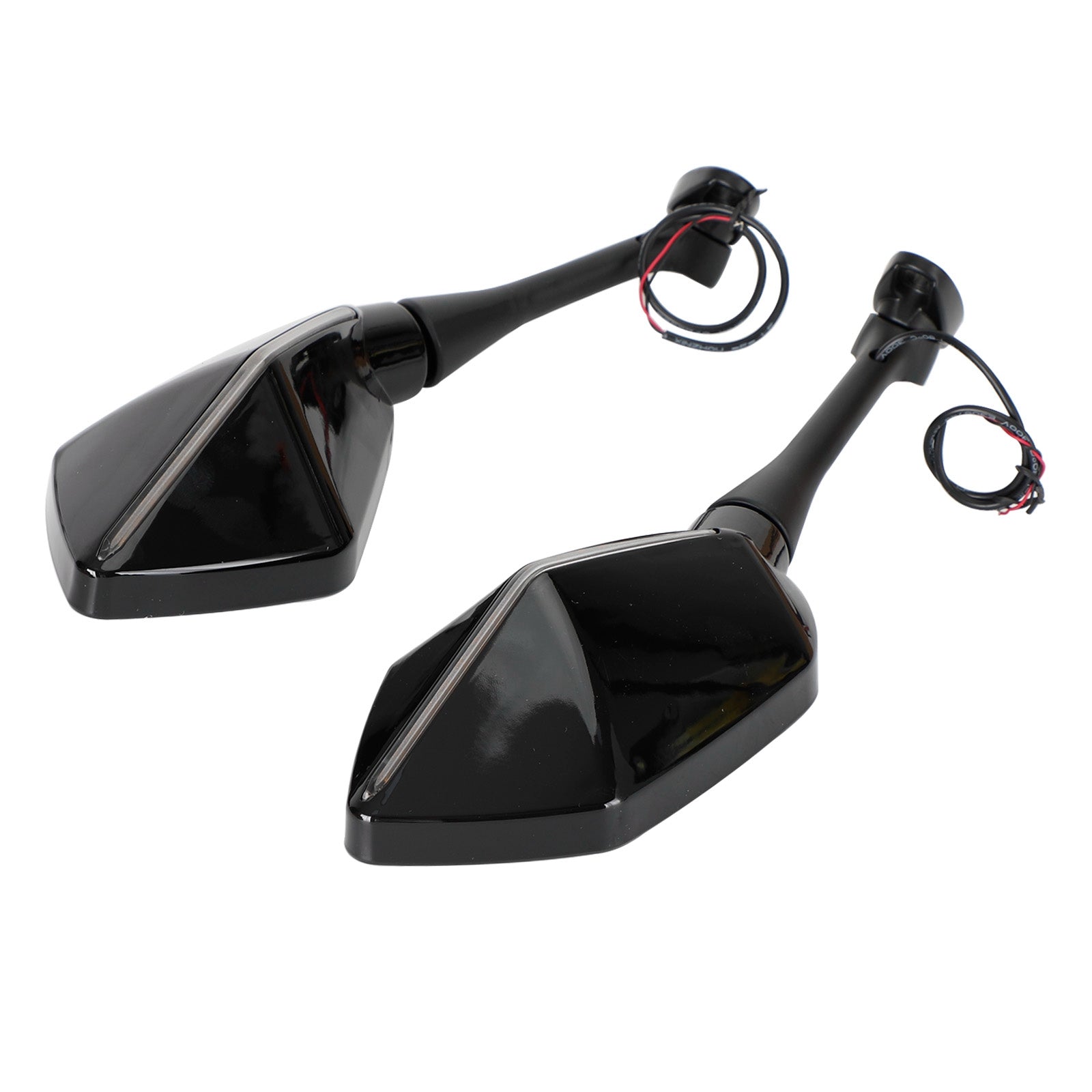 Honda CB CBR 600F CBF1000 RVT1000R LED Mirrors w/ Turn Signal Indicator