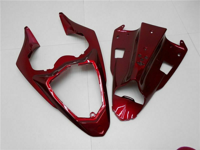 2009-2011 Yamaha YZF R1 Fairing Red Black Kit