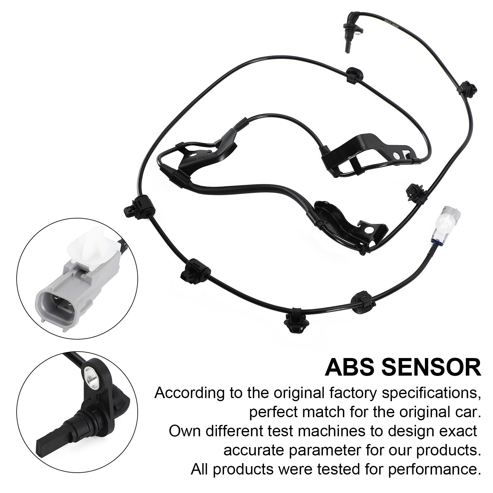 2015+ Toyota Hilux Viii Pickup Front Rear Left Right ABS Speed Sensor