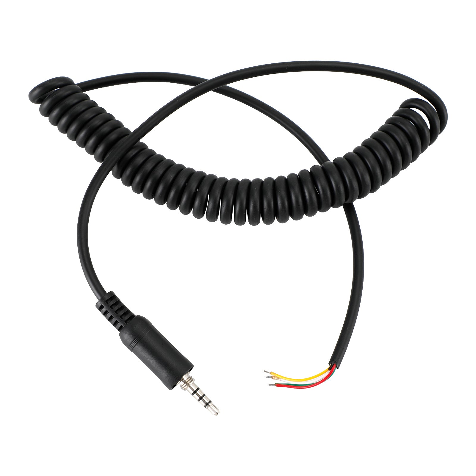 Ligne de câble de micro de haut-parleur à 4 fils pour Radio Yaesu VX120 HX290 HX400IS EVX-S24 FT270R