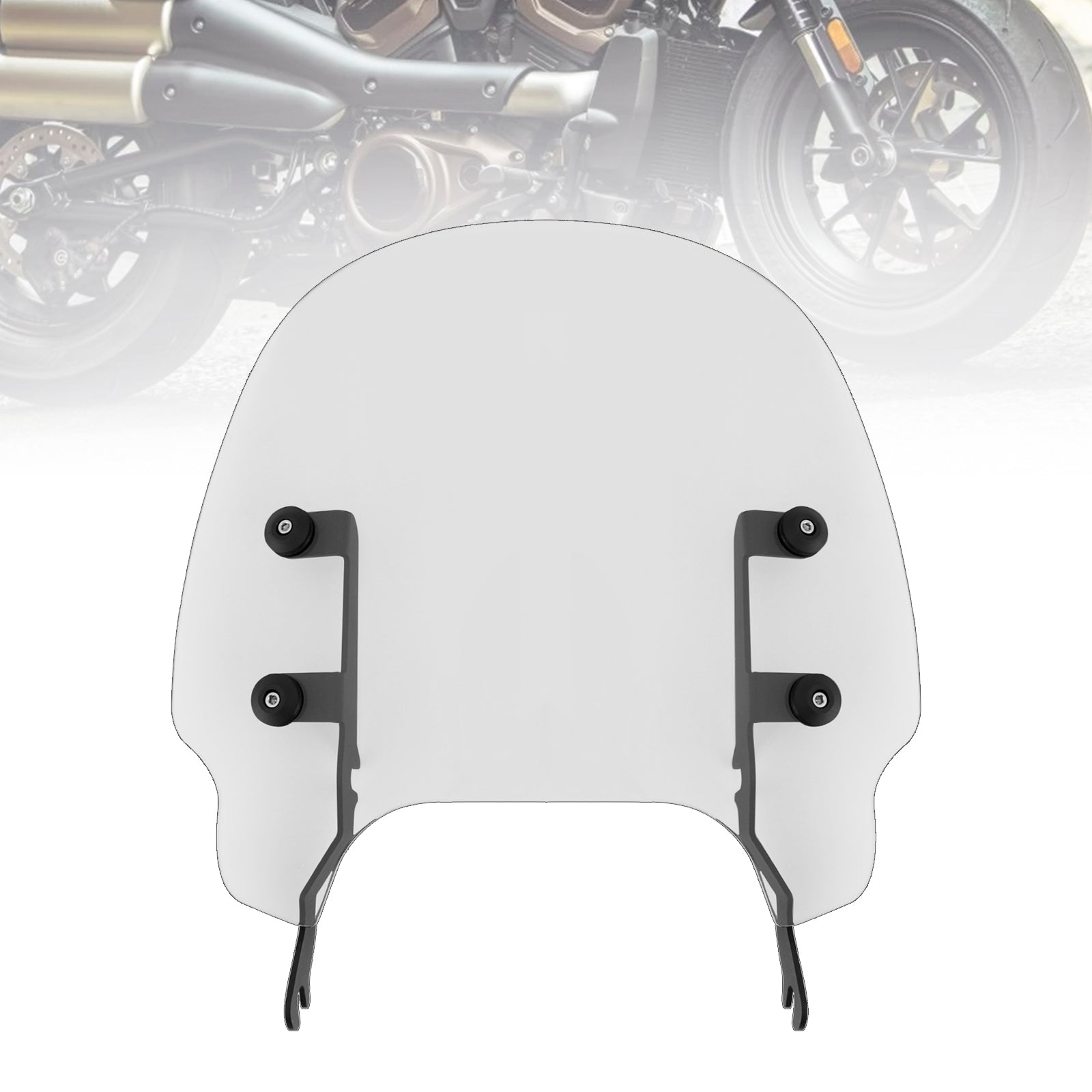 ABS motorsykkel frontrute vindskjerm passer for Sportster S RH1250 2021-2022 Fedex Express