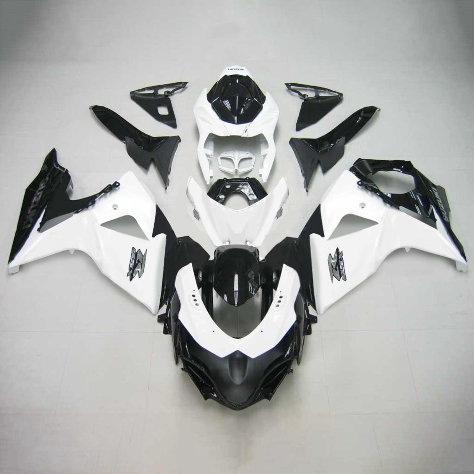 2009-2016 Suzuki GSXR1000 K9 Kit de carénage injection AMOTOPART BORDSWORD PLAST ABS # 114