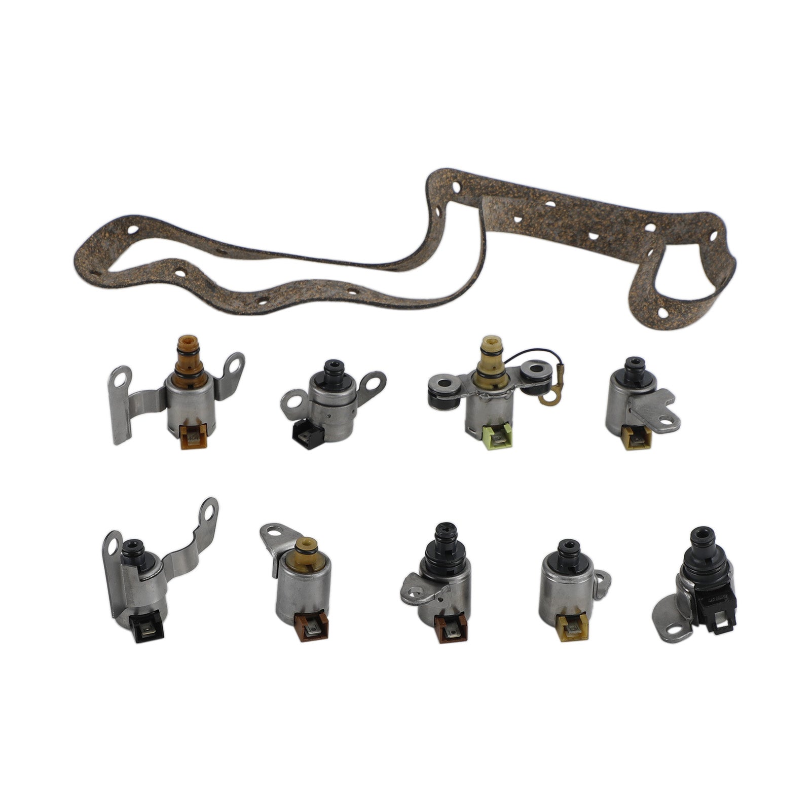 2002-2008 Jag X-Type 2.5L & 3.0L JF506E 09A Transmission Shift Solenoid Set Gasket Fedex Express