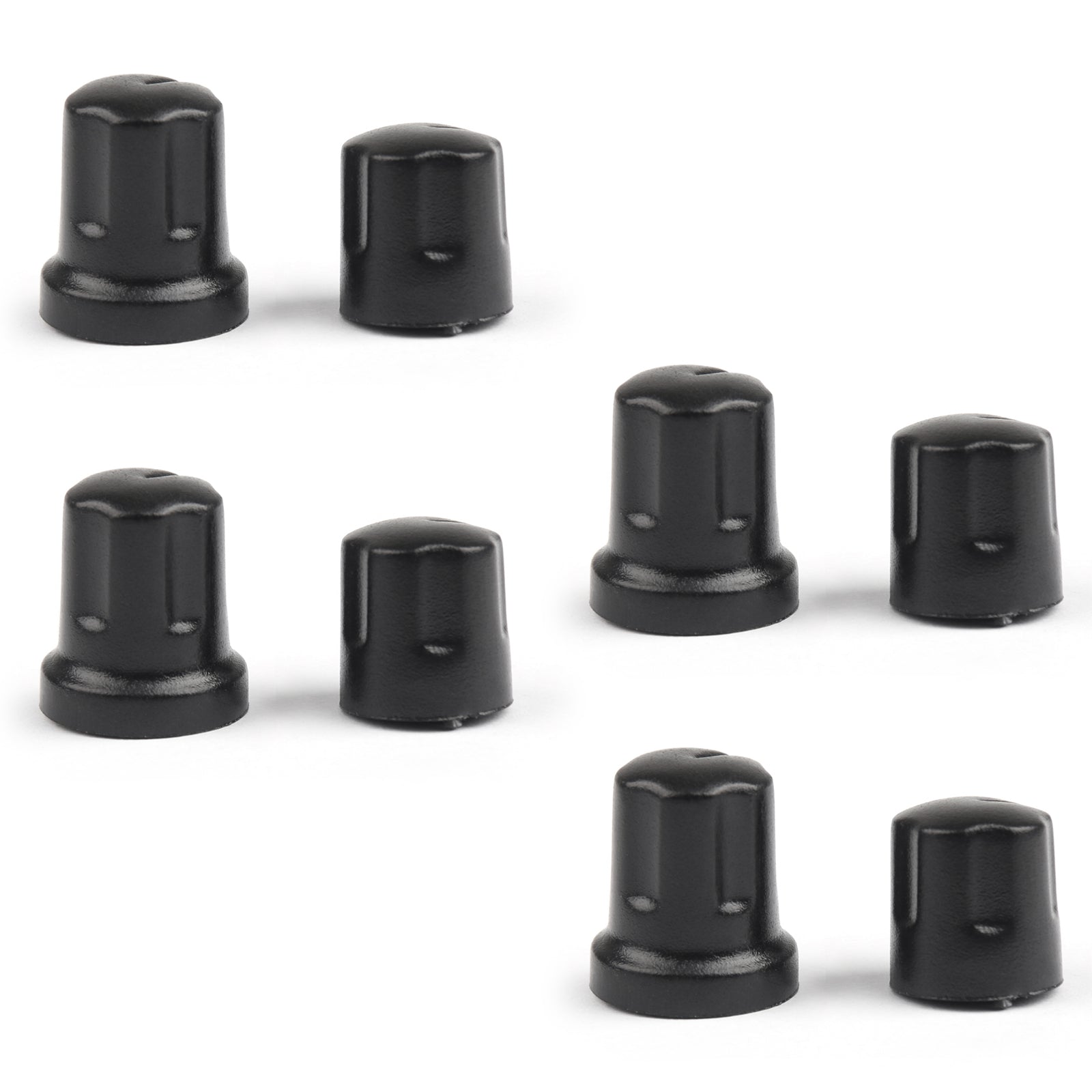 Areyourshop 4Set Volume Control Knob + Channel Selector Knob Cap For Motorola GP88 LTS2000 Radio