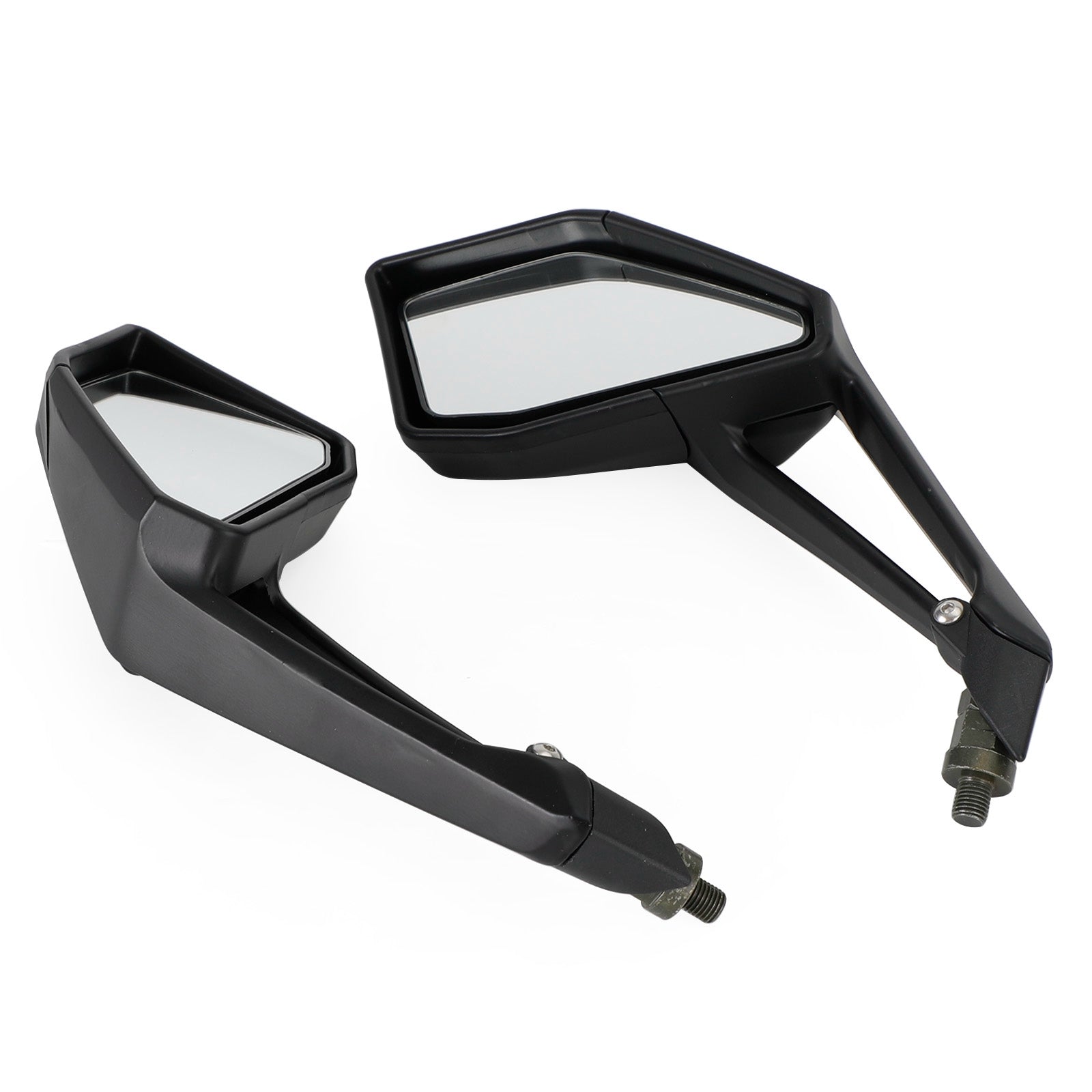 2014-2021 Kawasaki Z 1000 Z1000 Left & Right Rearview Mirror Black Fedex Express