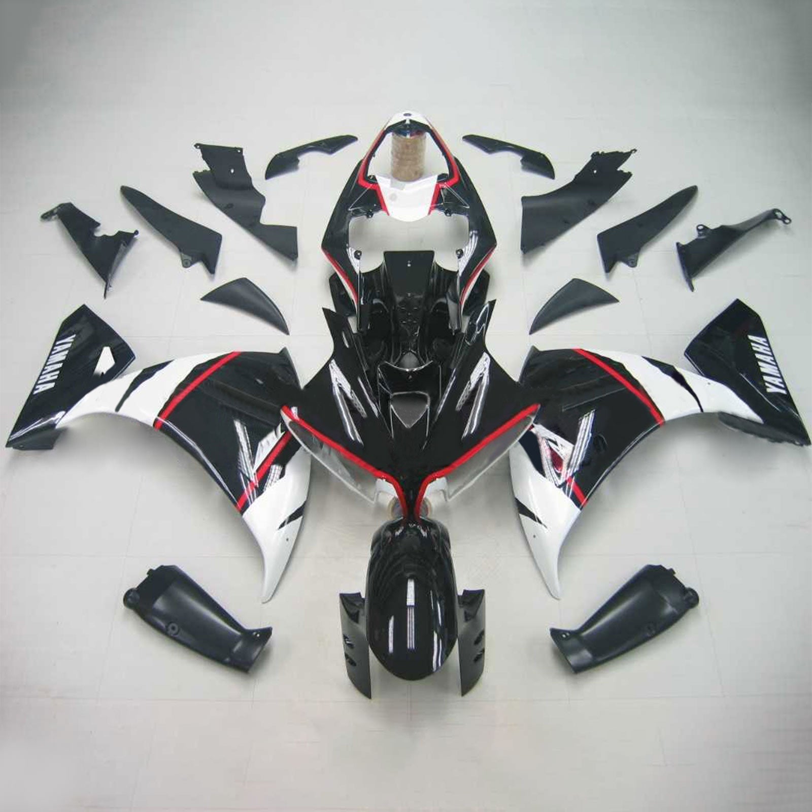 2009-2011 Yamaha YZF 1000 R1 Kit de carénage d'injection carrosserie plastique ABS #101