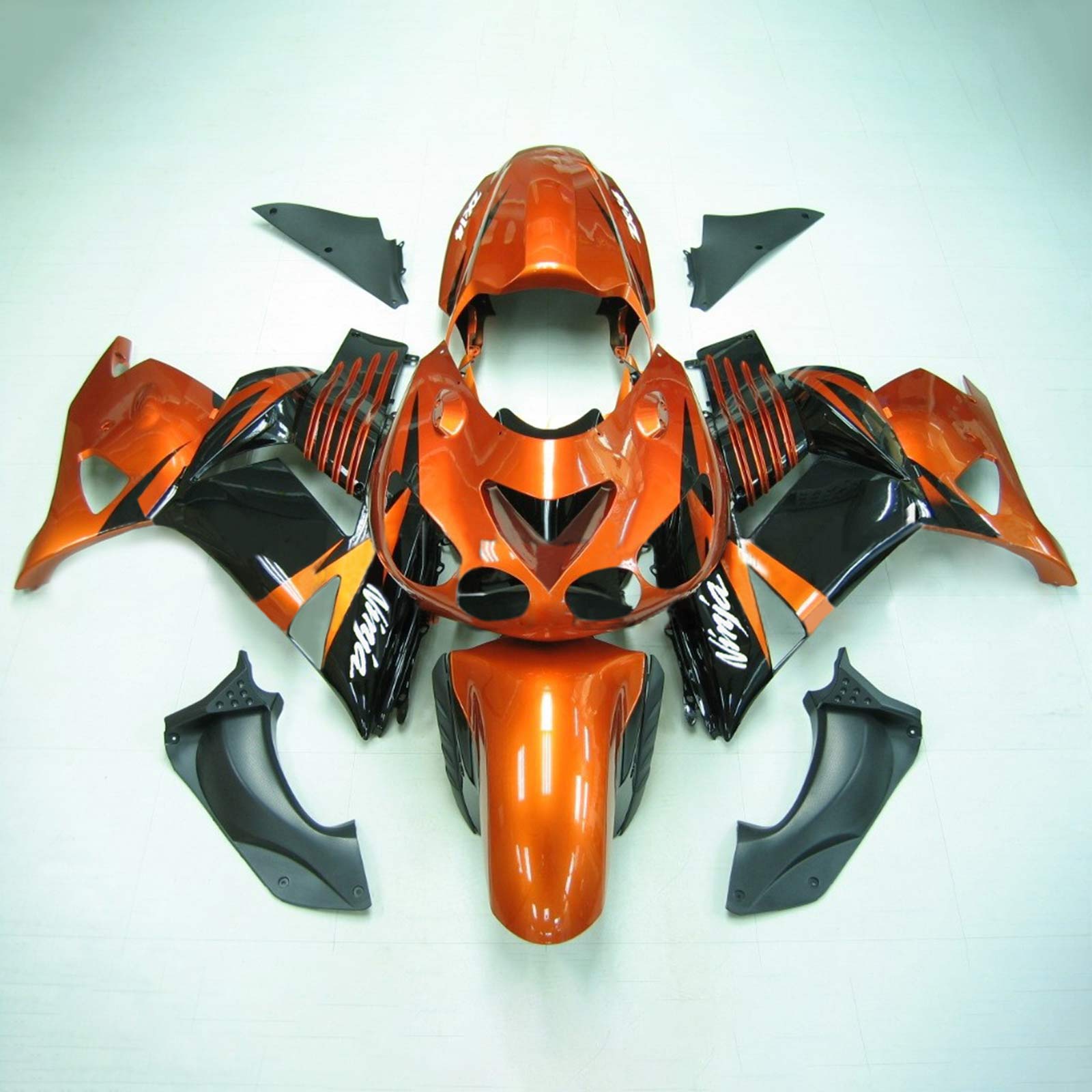 2006-2011 Kawasaki ZX14R Injection Fairing Kit Bodywork Plastic ABS