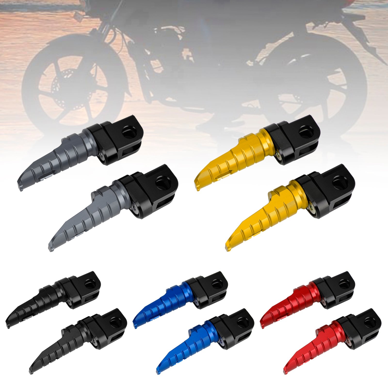 2019-2022 CFMOTO 250SR 250NK 400NK 650NK 400GT Repose-pieds avant Repose-pieds