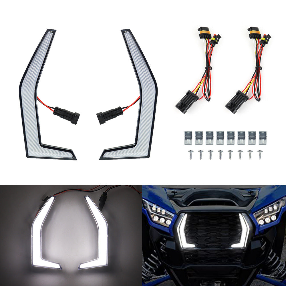 Kawasaki Teryx KRX 1000 2020-2023 Fang Accent Grilllampen LED-voorlicht